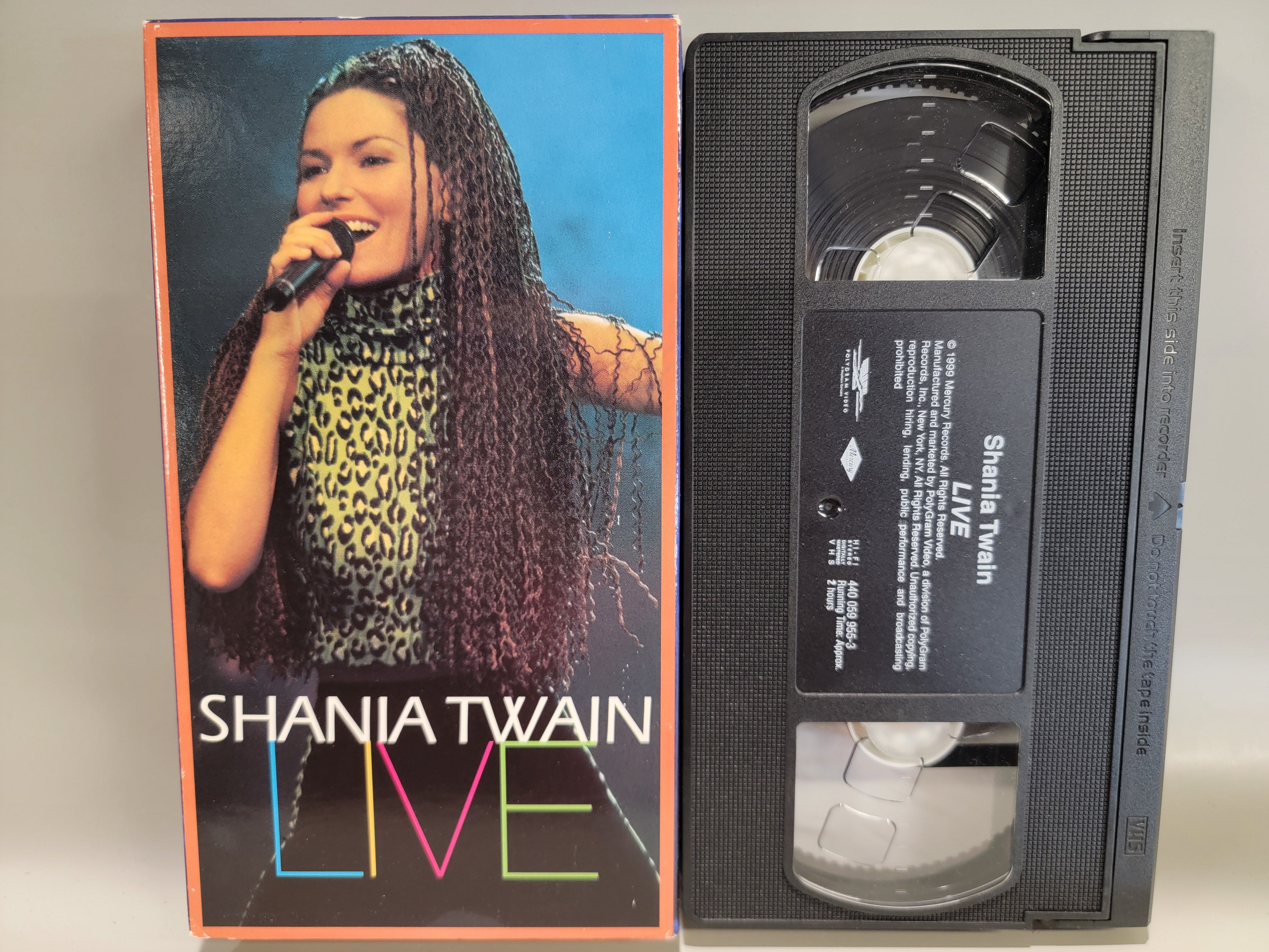 SHANIA TWAIN: LIVE VHS [USED]
