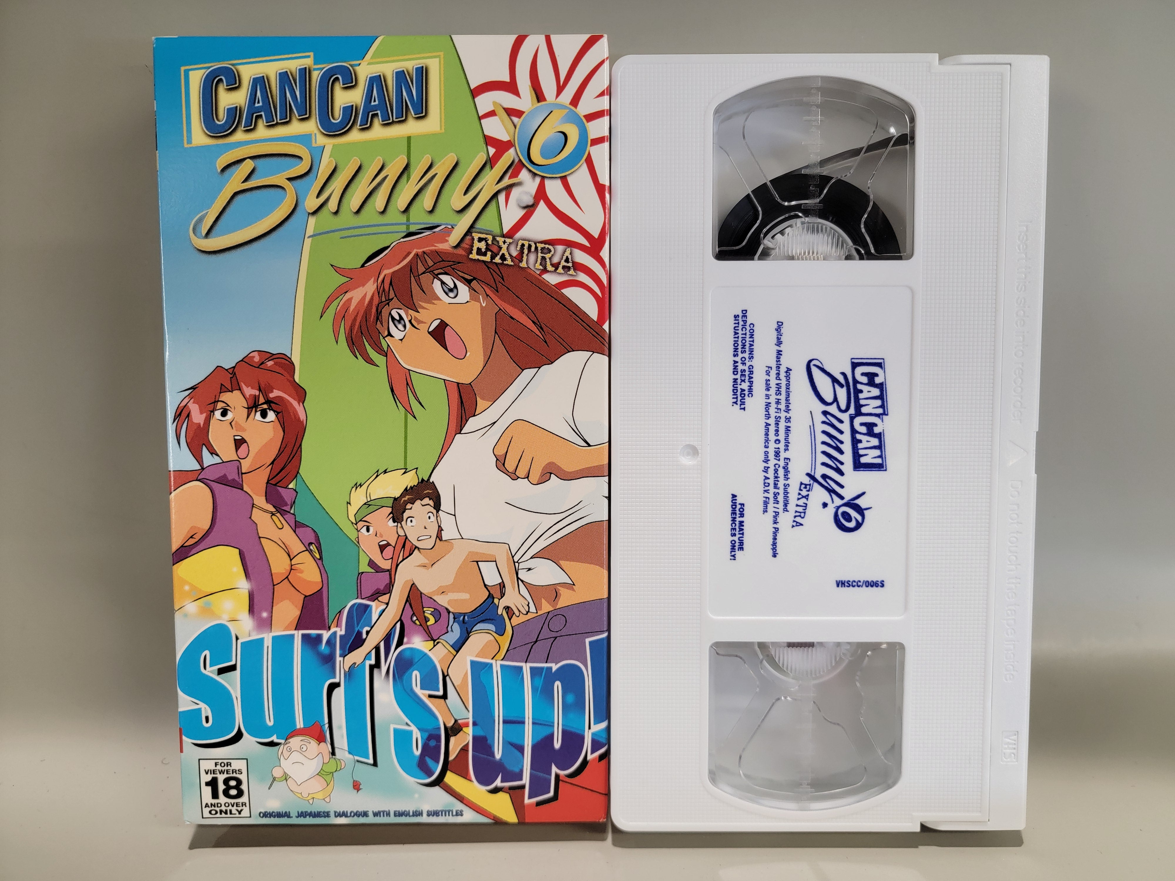 CAN CAN BUNNY EXTRA VOLUME 6 VHS [USED]