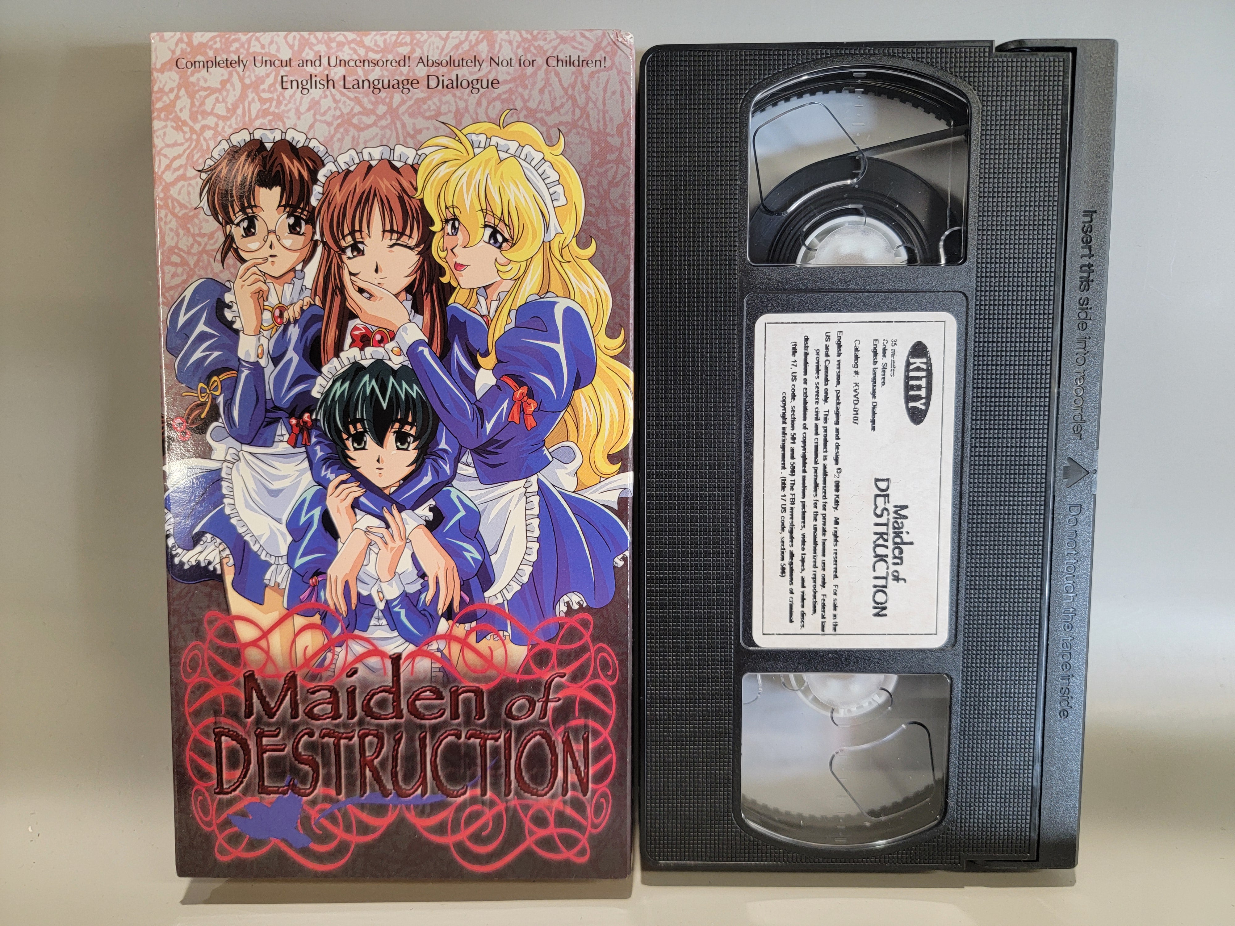 MAIDEN OF DESTRUCTION VHS [USED]