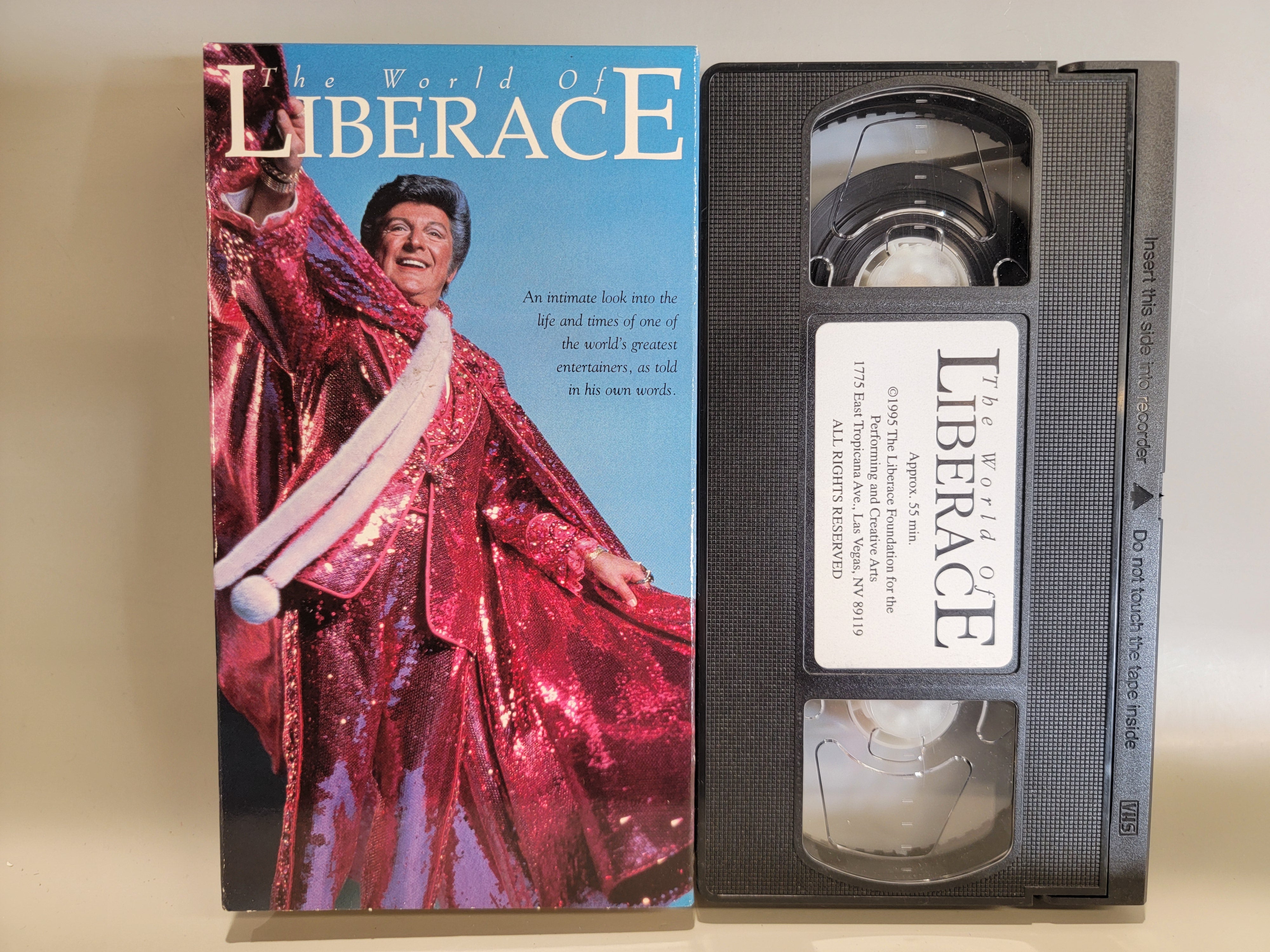 THE WORLD OF LIBERACE VHS [USED]