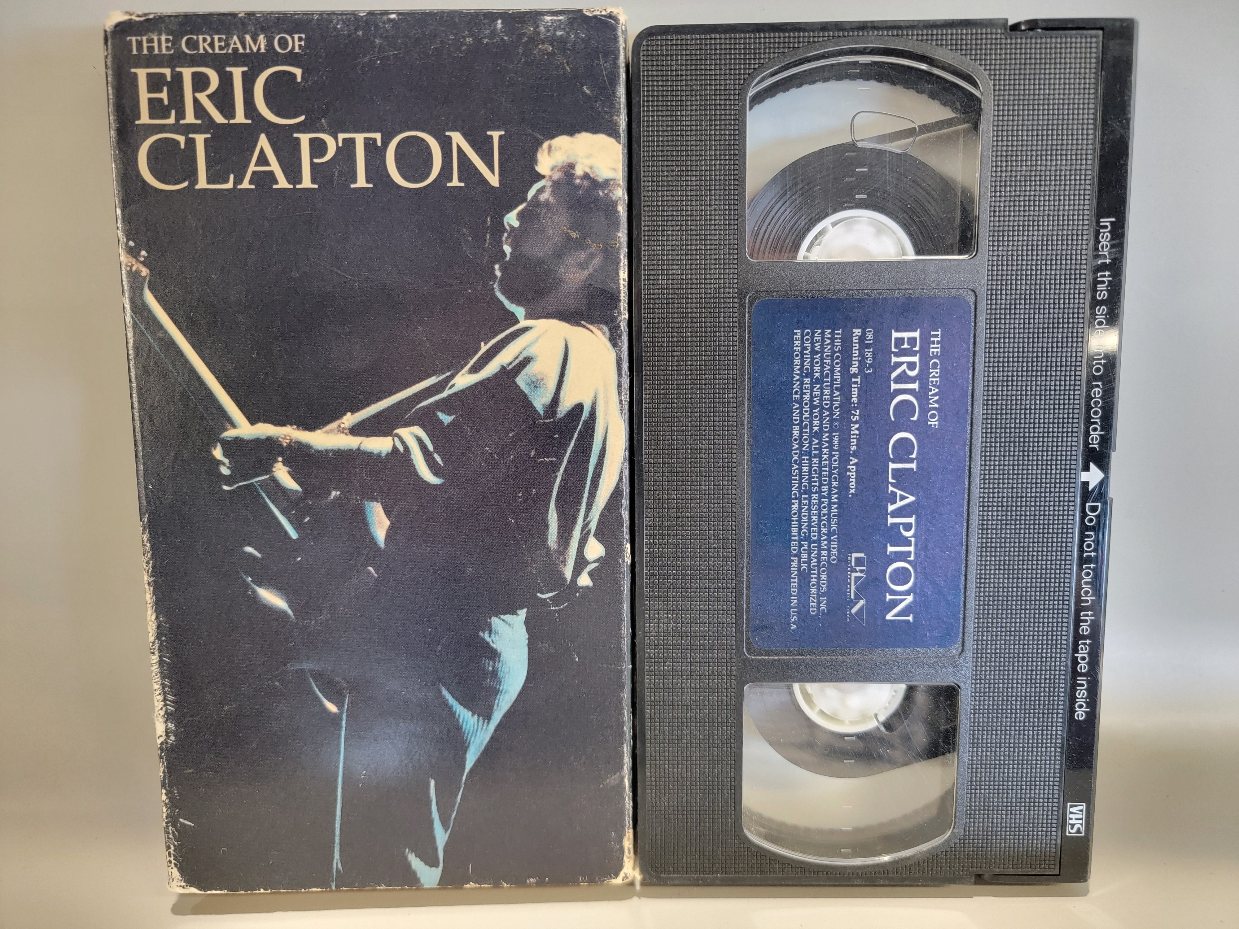 THE CREAM OF ERIC CLAPTION VHS [USED]