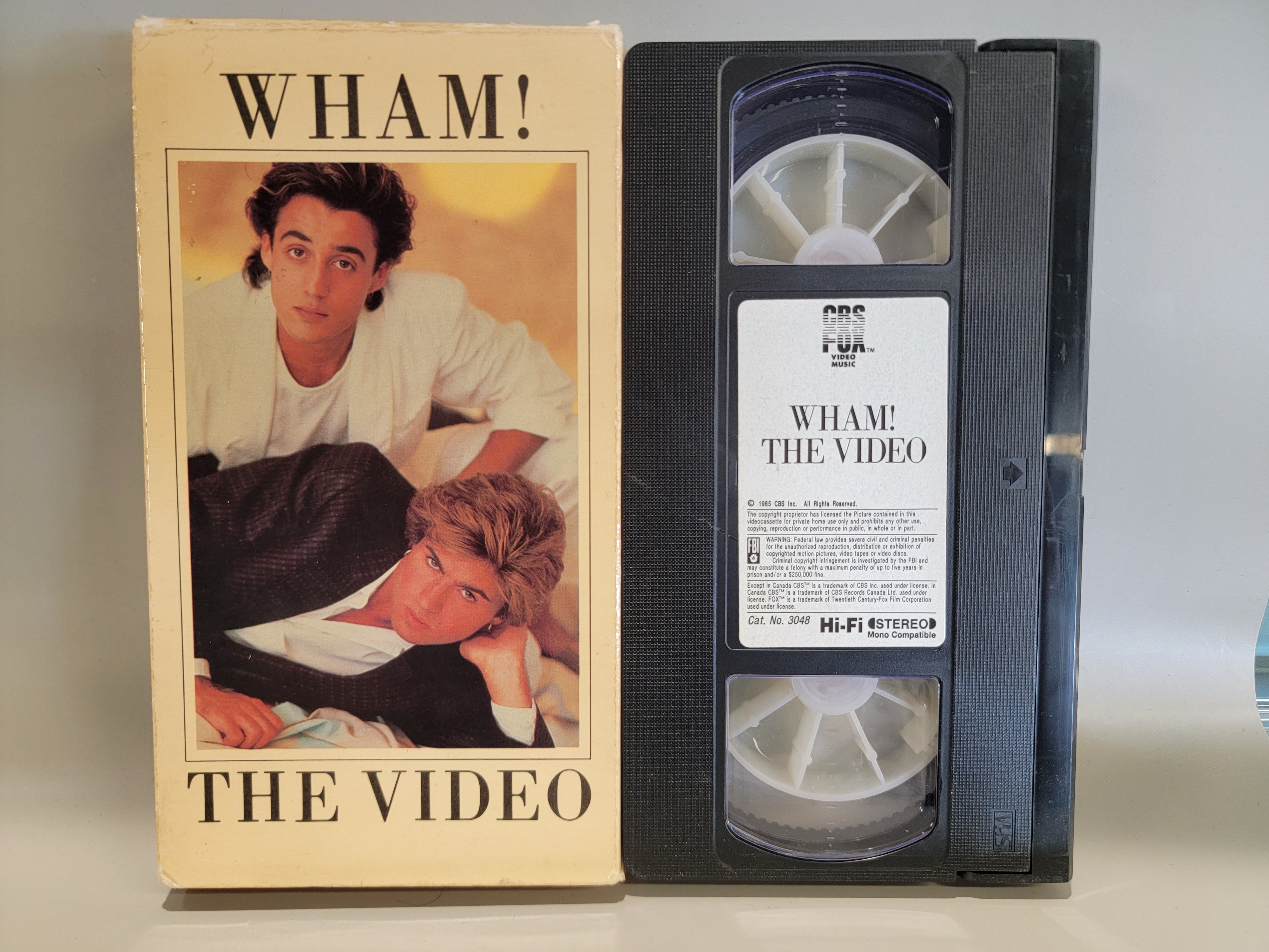 WHAM: THE VIDEO VHS [USED]