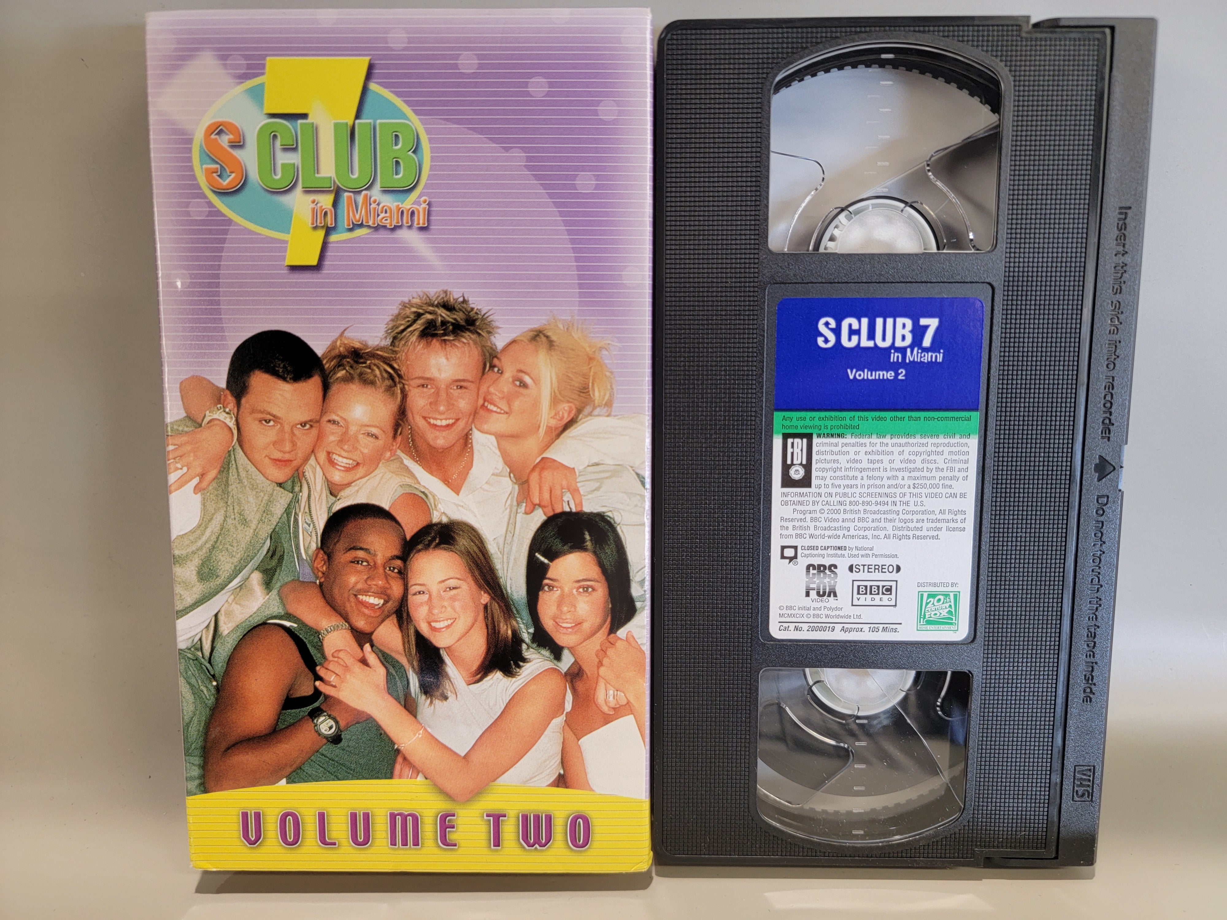 S CLUB 7 IN MIAMI VOLUME TWO VHS [USED]