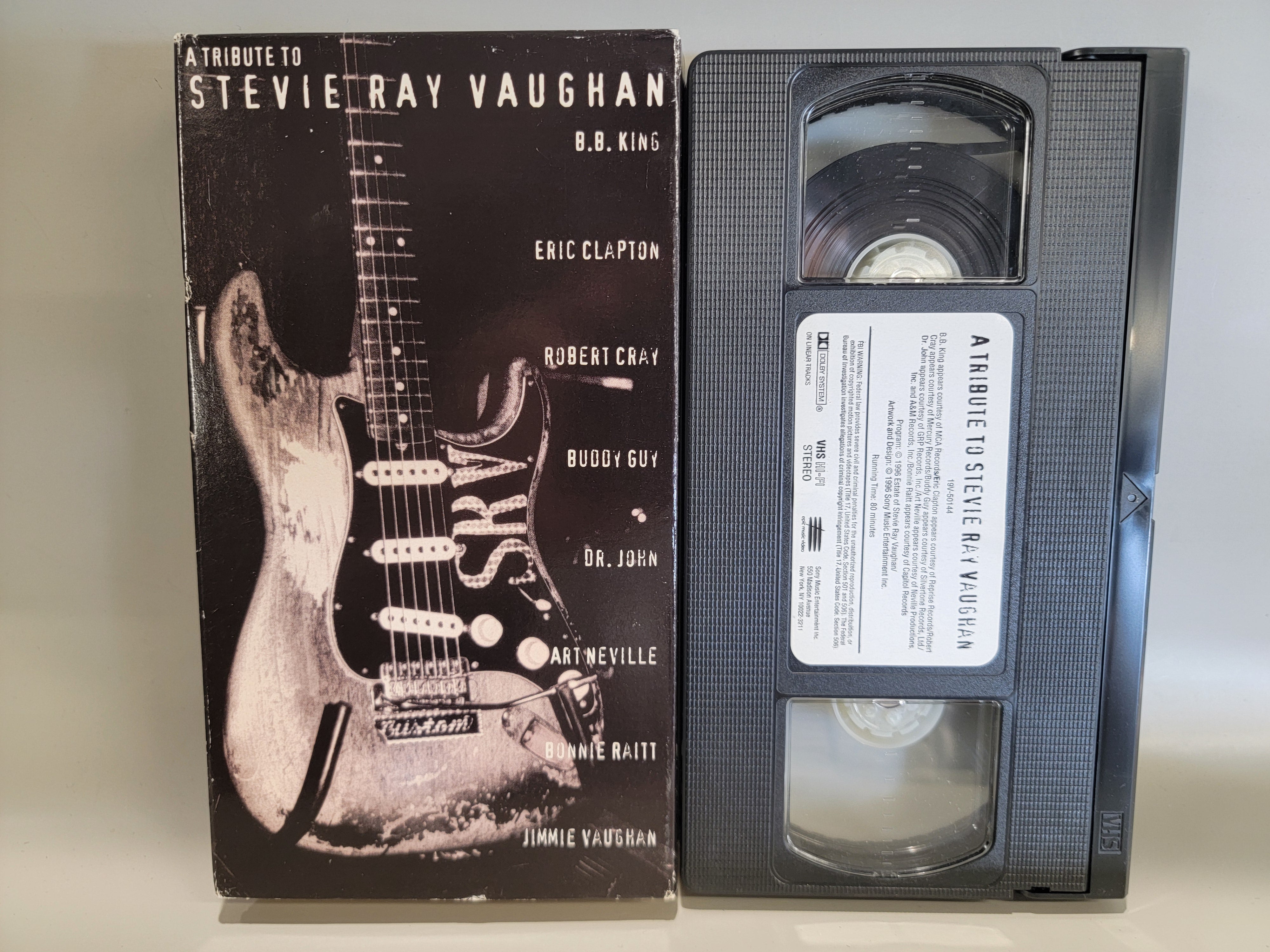 A TRIBUTE TO STEVIE RAY VAUGHAN VHS [USED]