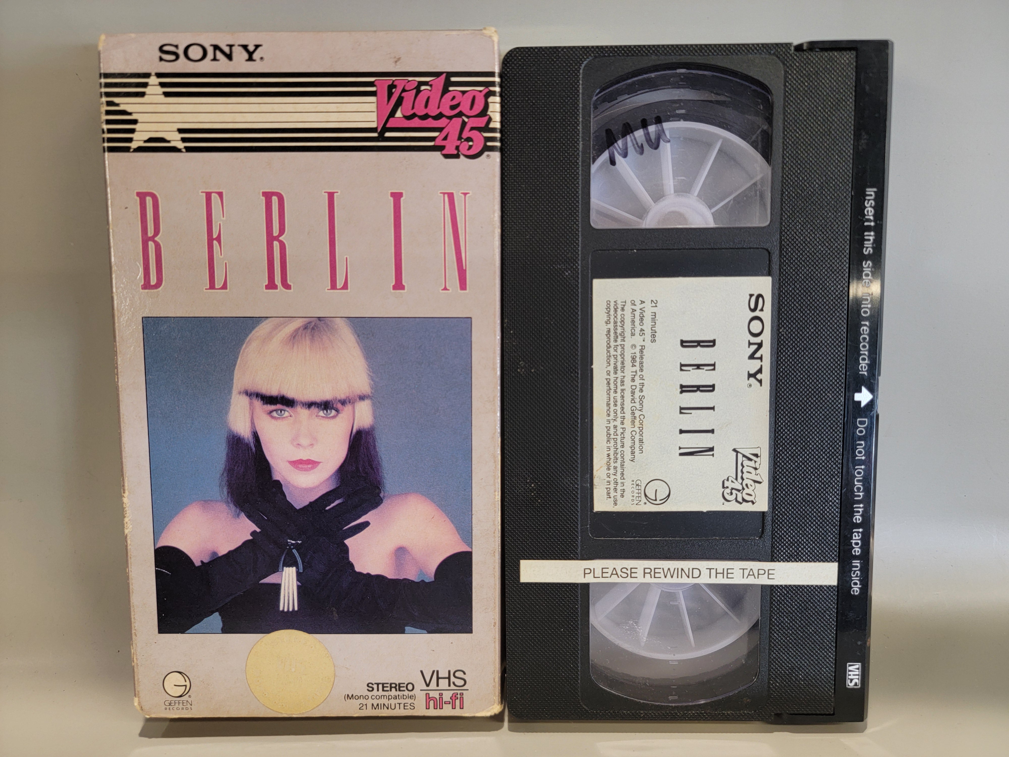 BERLIN: VIDEO 45 VHS [USED]