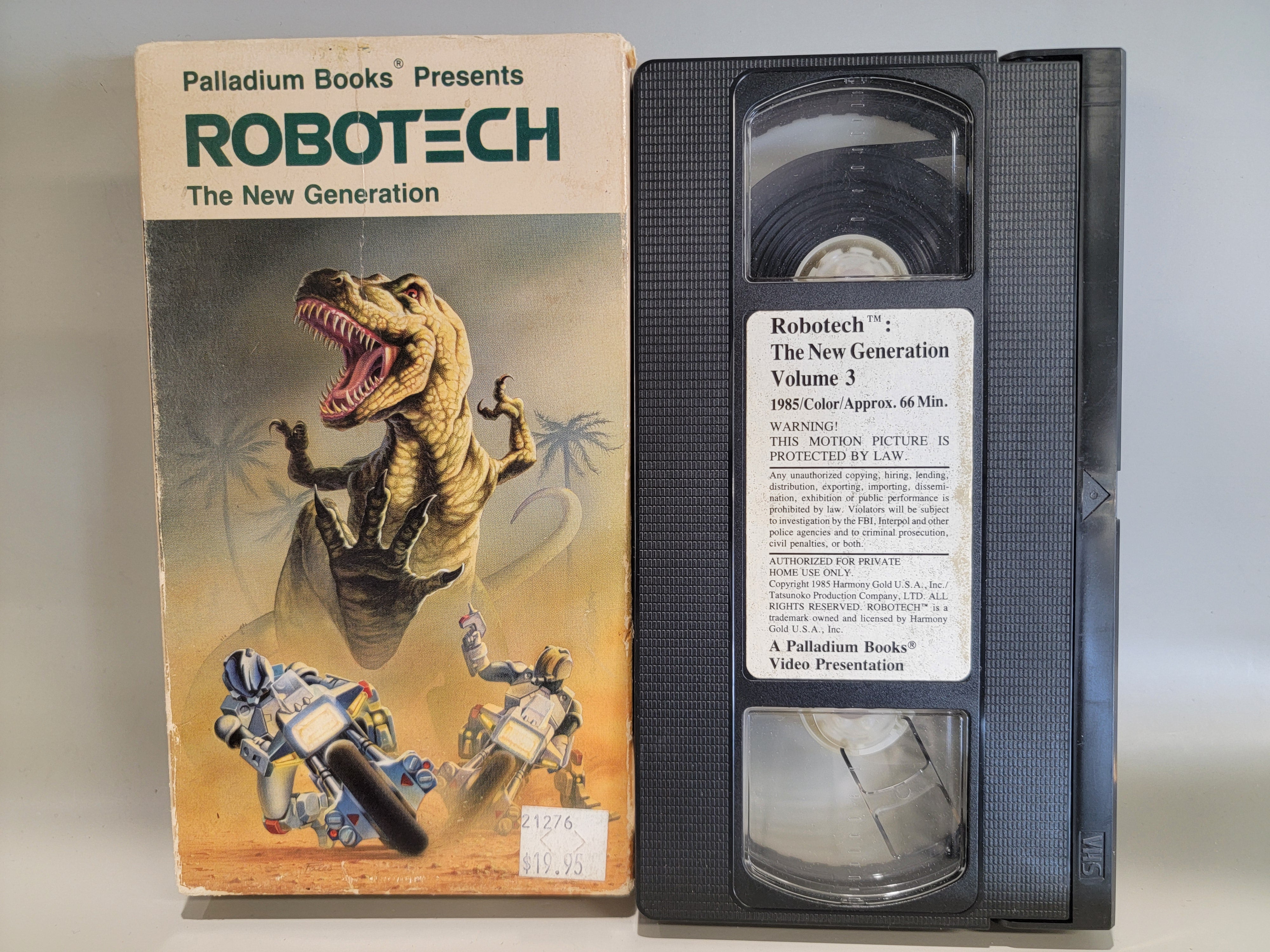 ROBOTECH: THE NEW GENERATION VOLUME 3 VHS [USED]