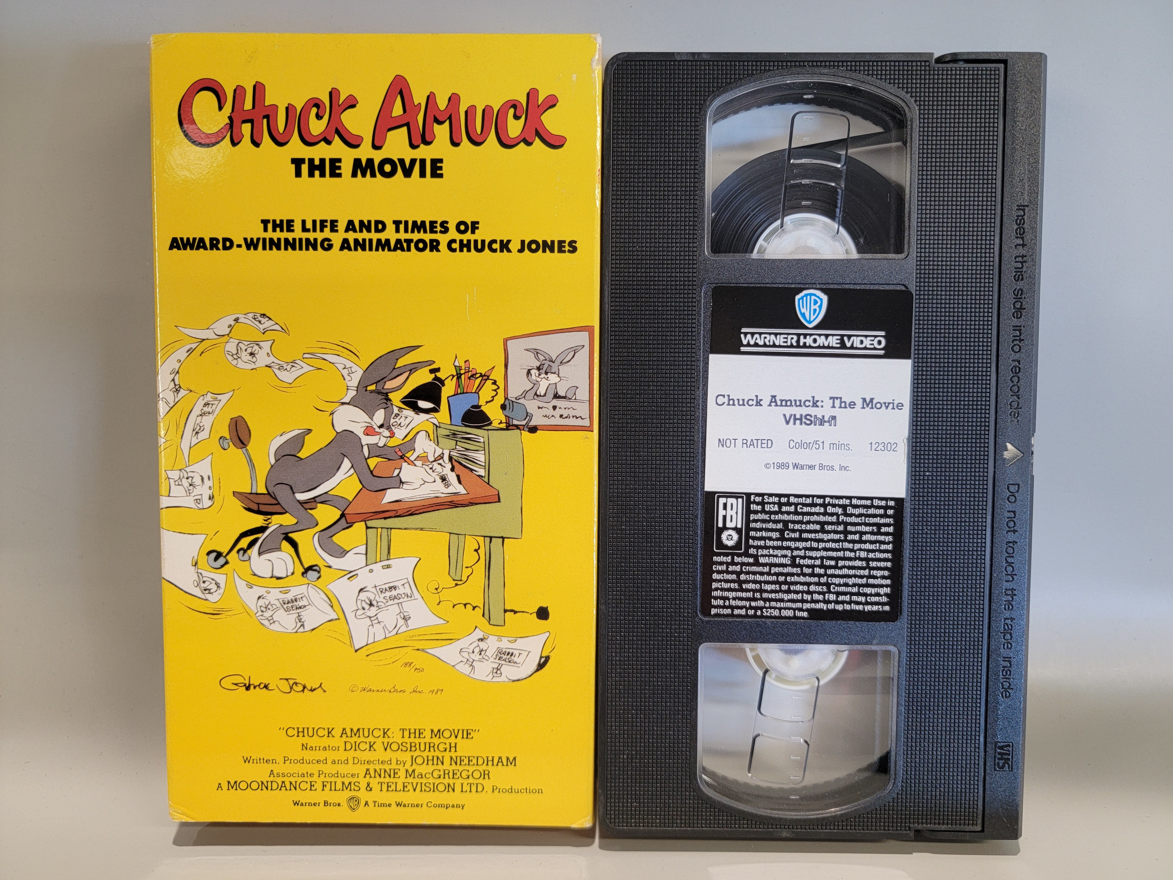 CHUCK AMUCK: THE MOVIE VHS [USED]