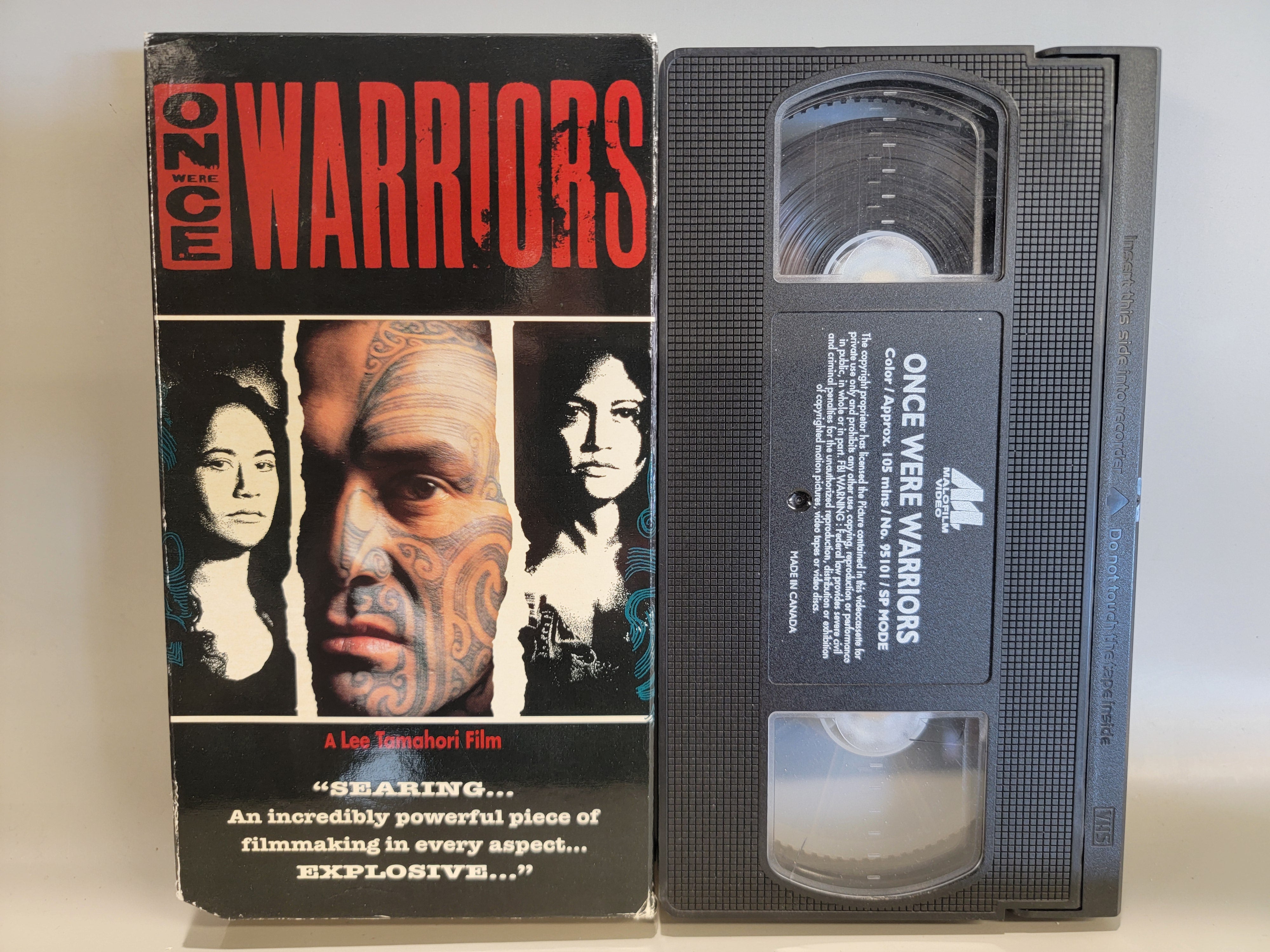 ONCE WERE WARRIORS VHS [USED]