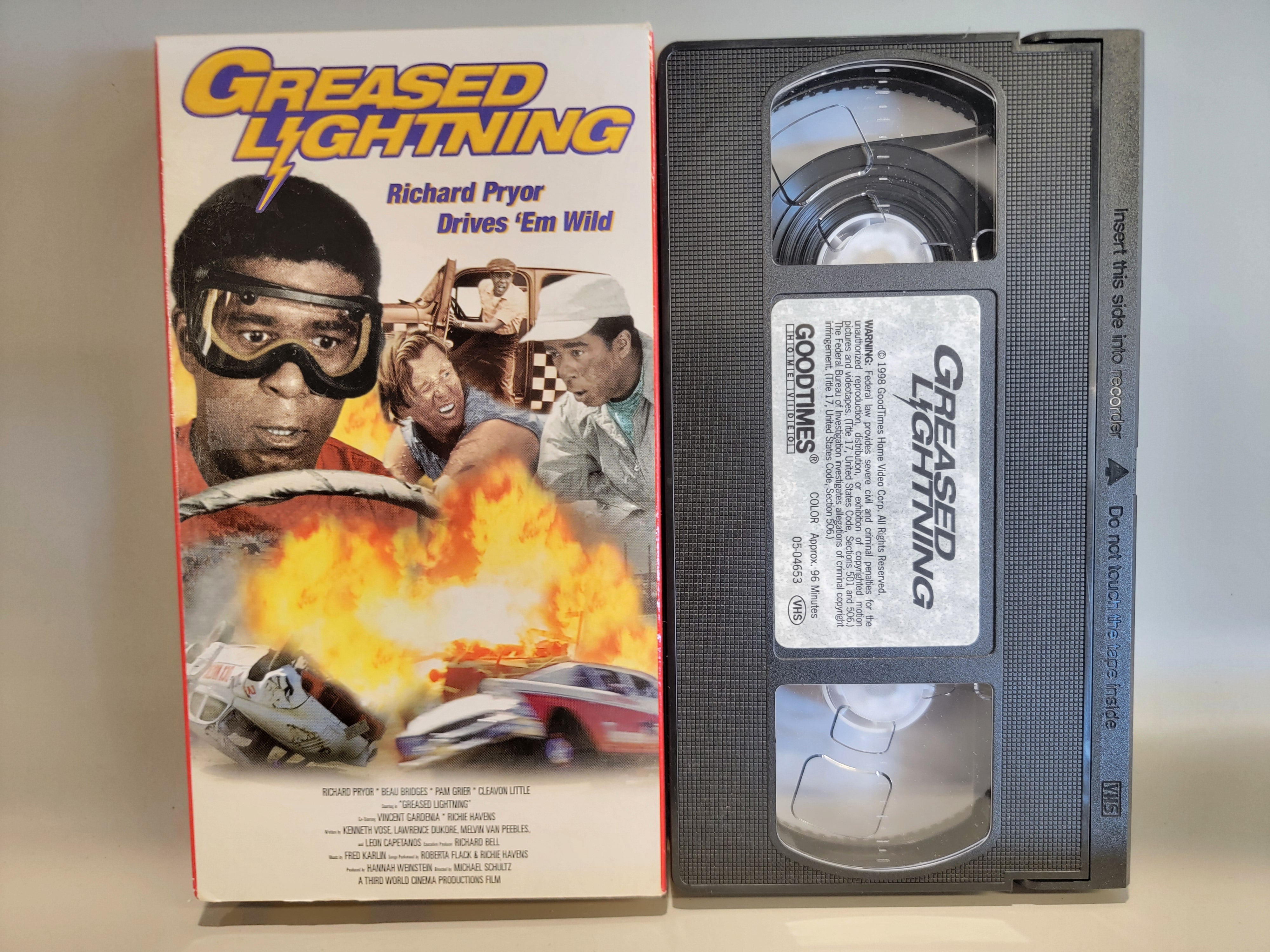 GREASED LIGHTNING VHS [USED]