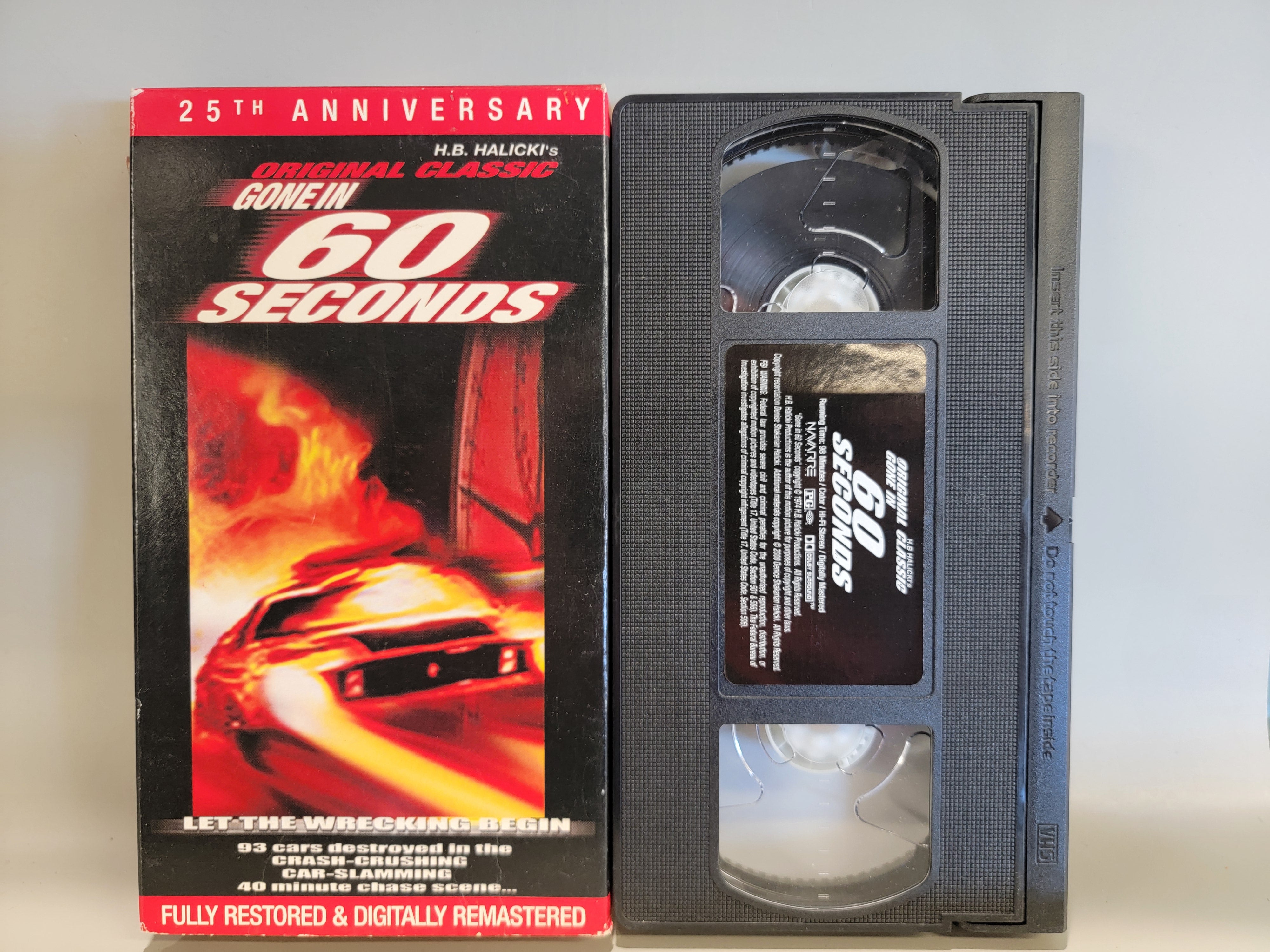 GONE IN 60 SECONDS VHS [USED]