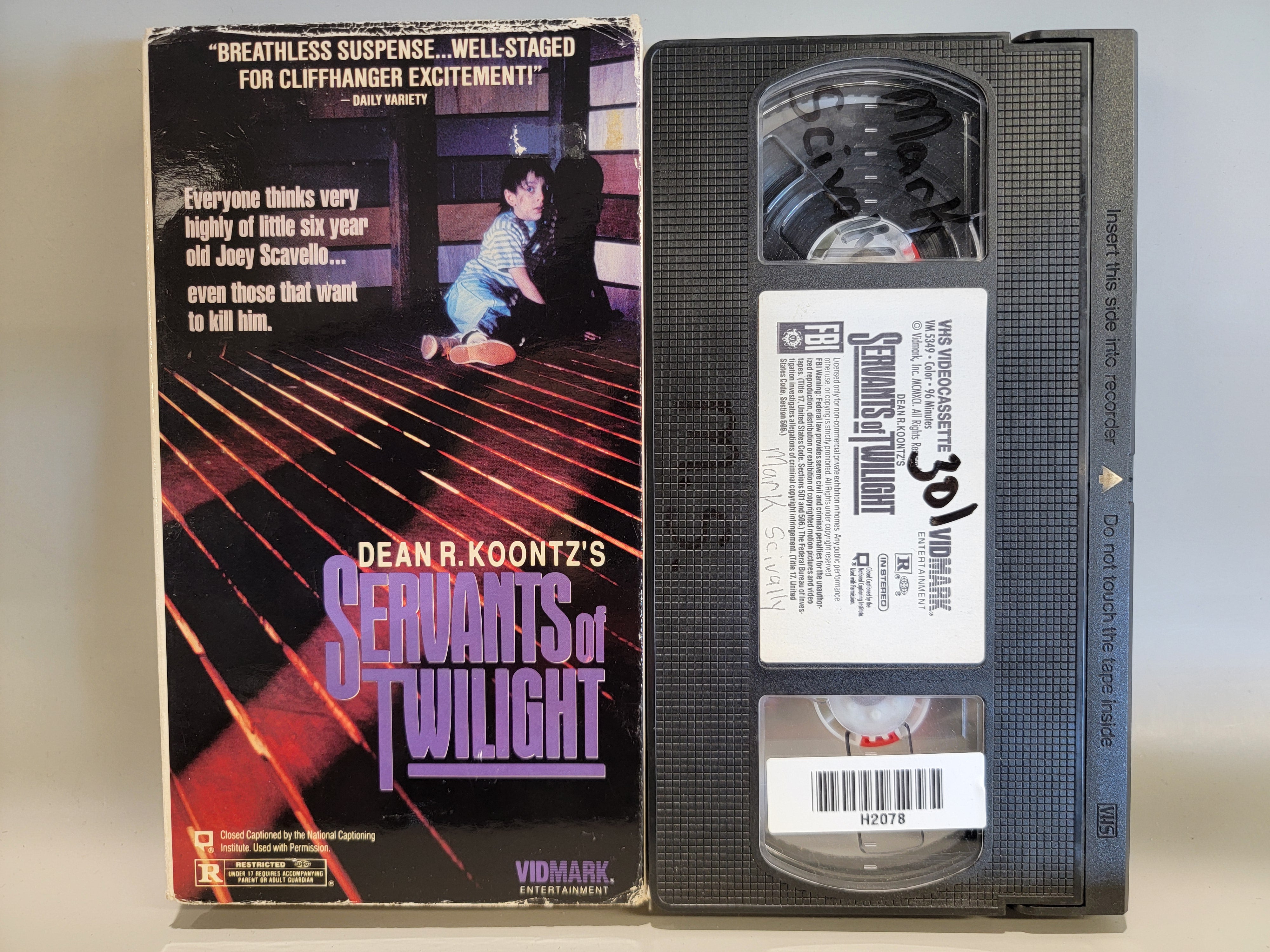 SERVANTS OF TWILIGHT VHS [USED]