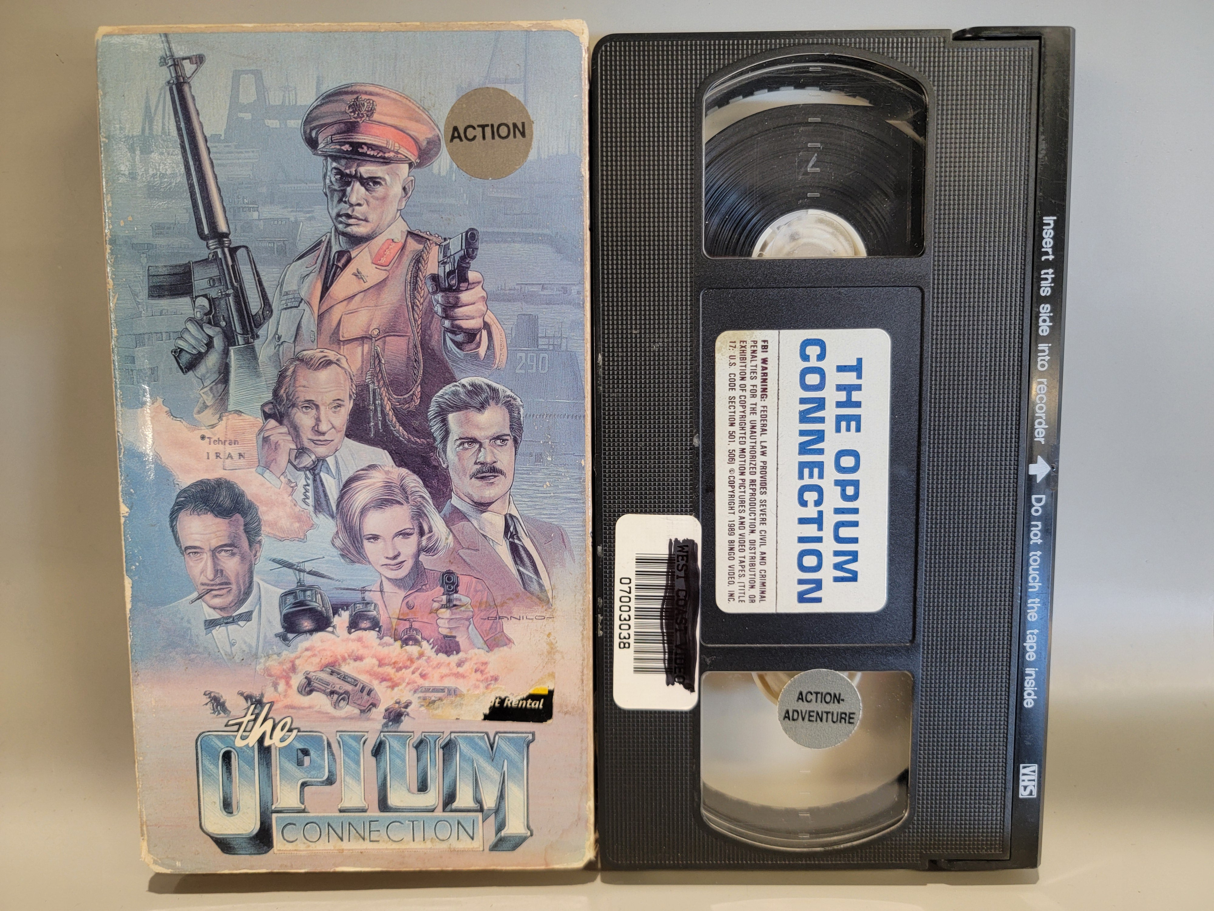 THE OPIUM CONNECTION VHS [USED]