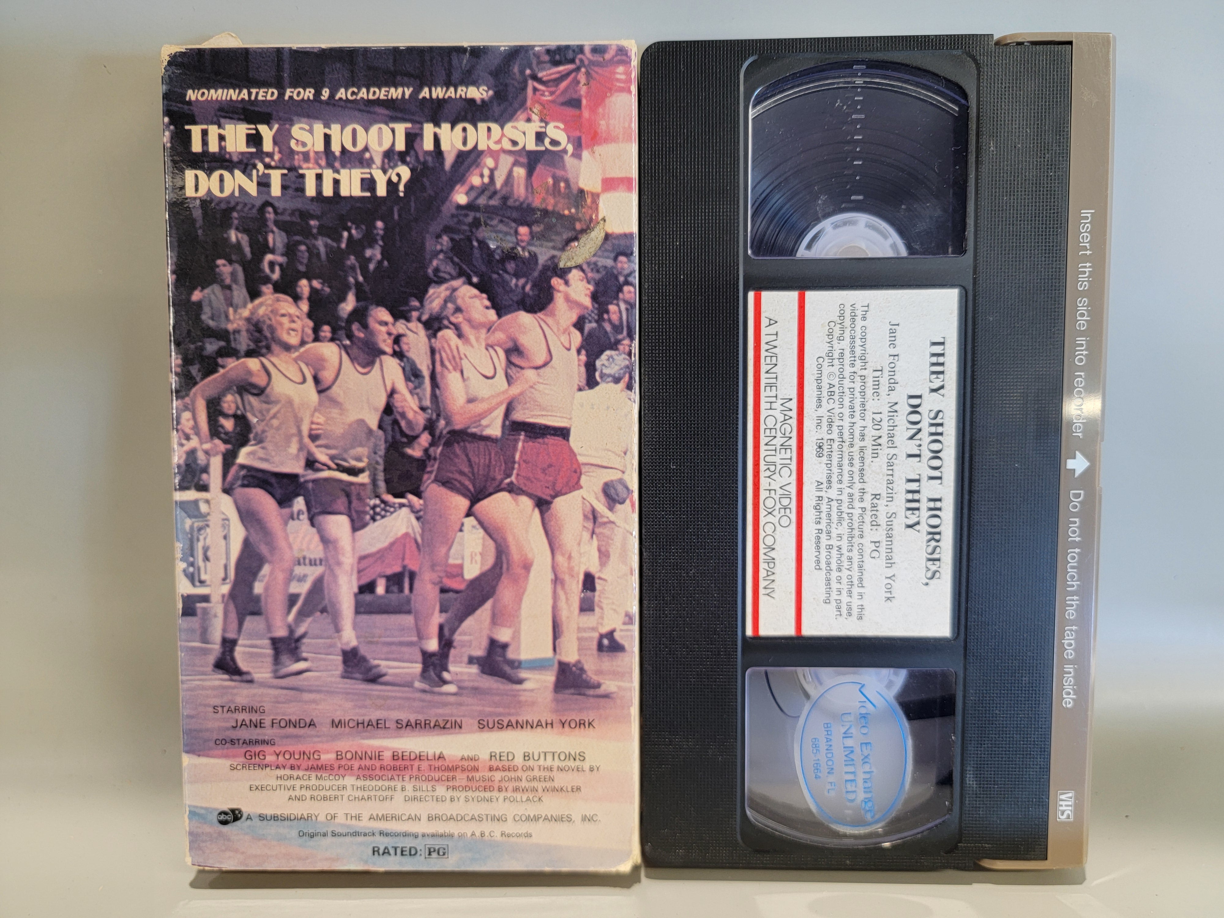 THEY SHOOT HORSES, DON'T THEY? VHS [USED]