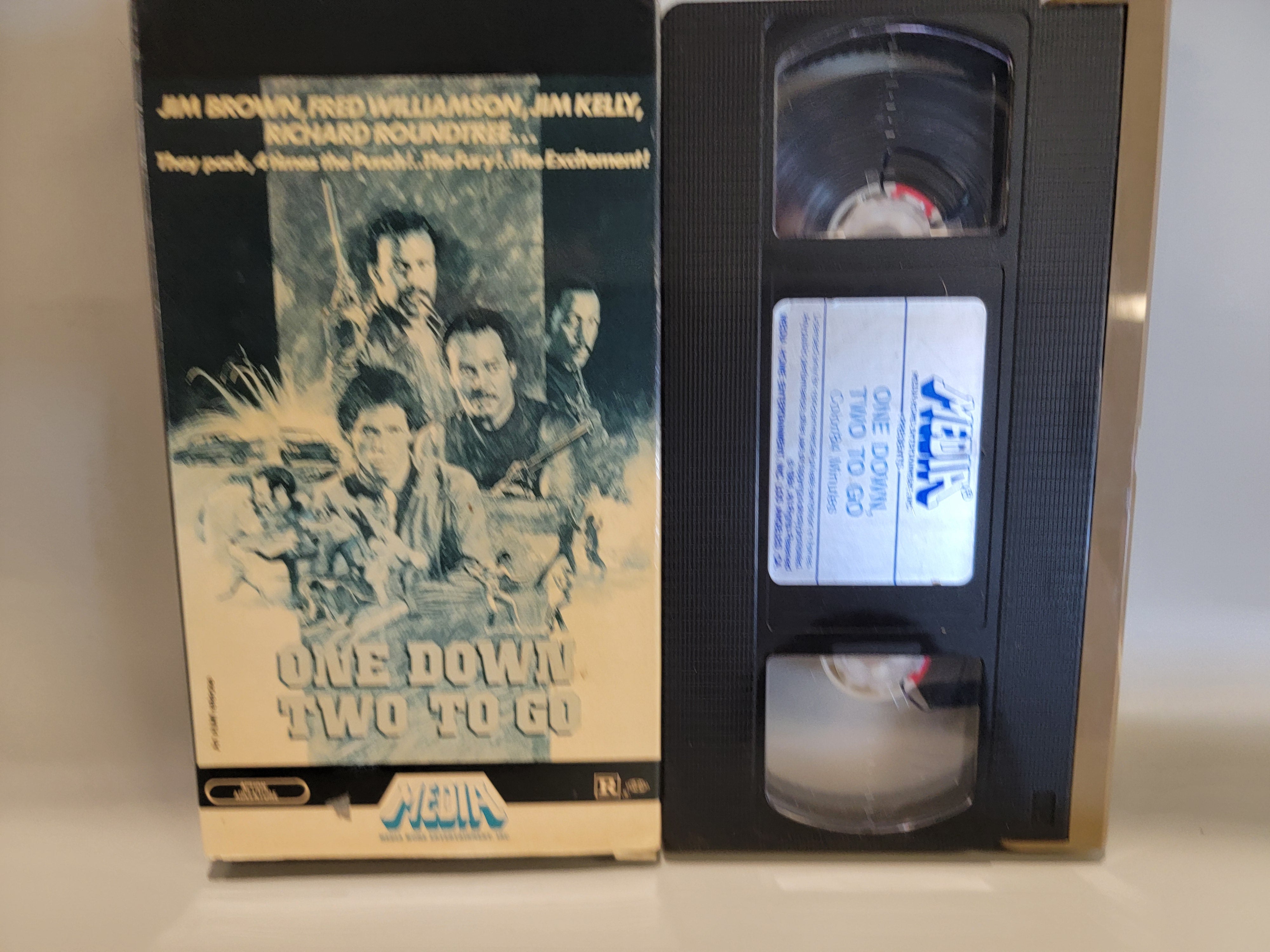 ONE DOWN TWO TO GO VHS [USED]