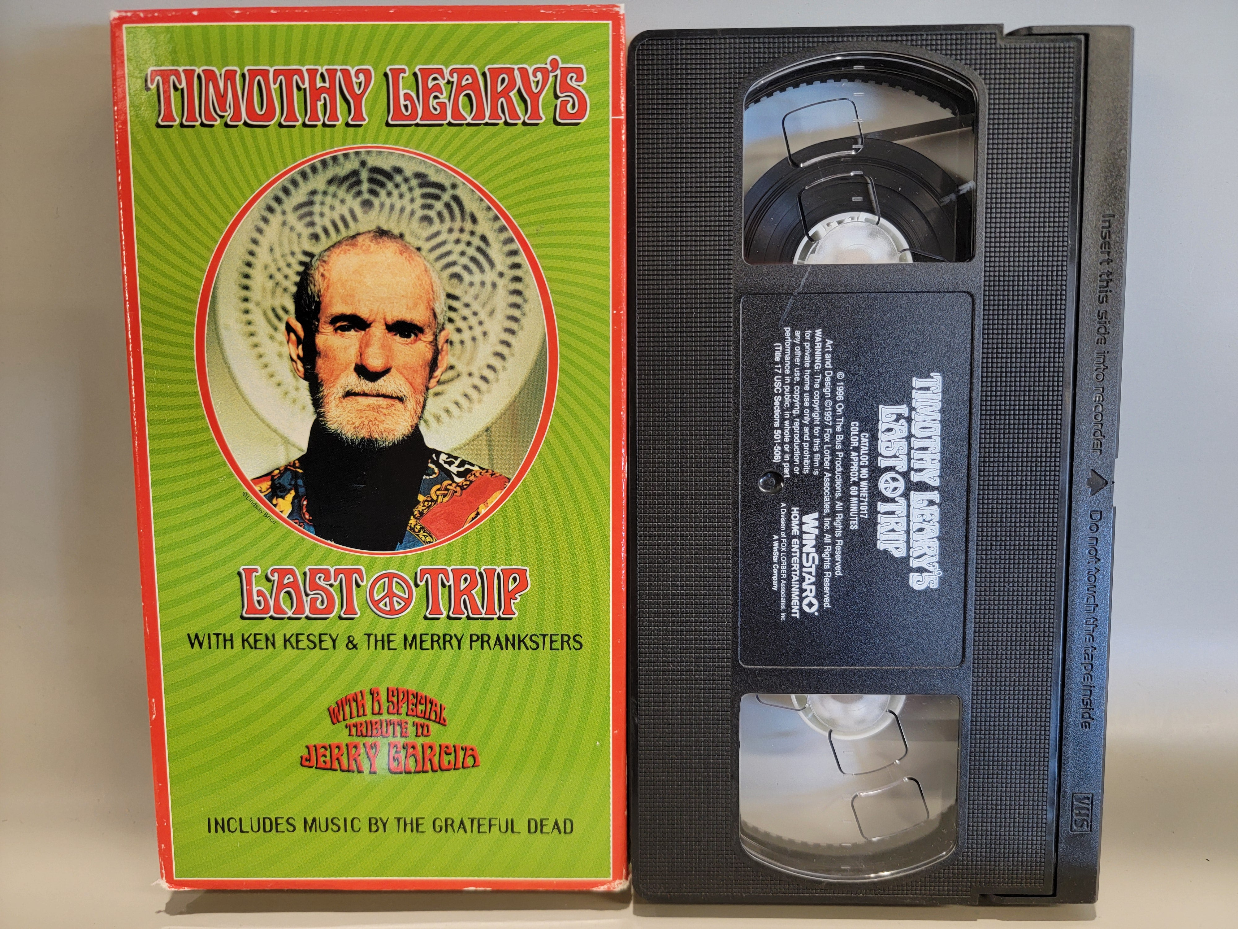 TIMOTHY LEARY'S LAST TRIP VHS [USED]