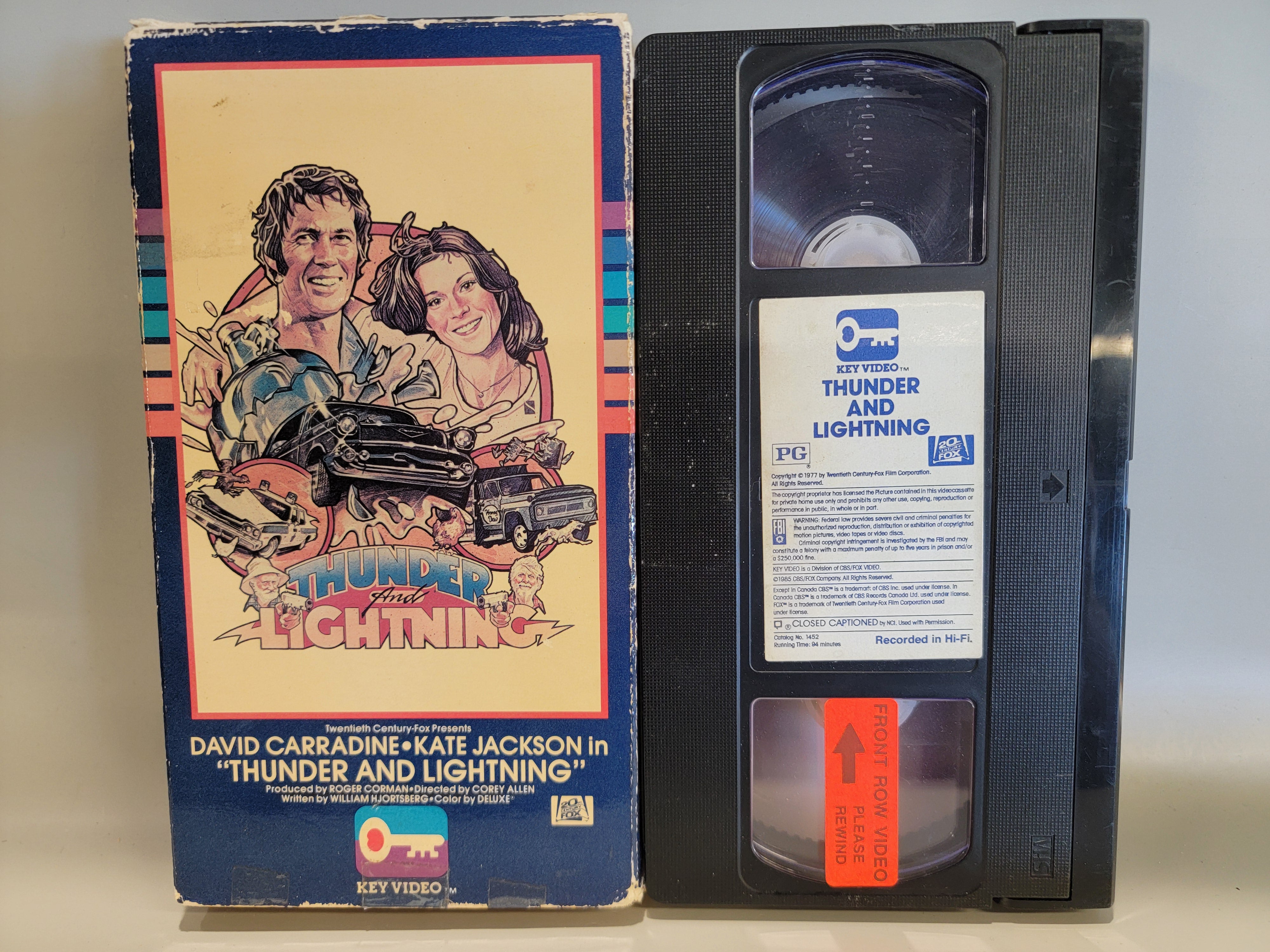 THUNDER AND LIGHTNING VHS [USED]