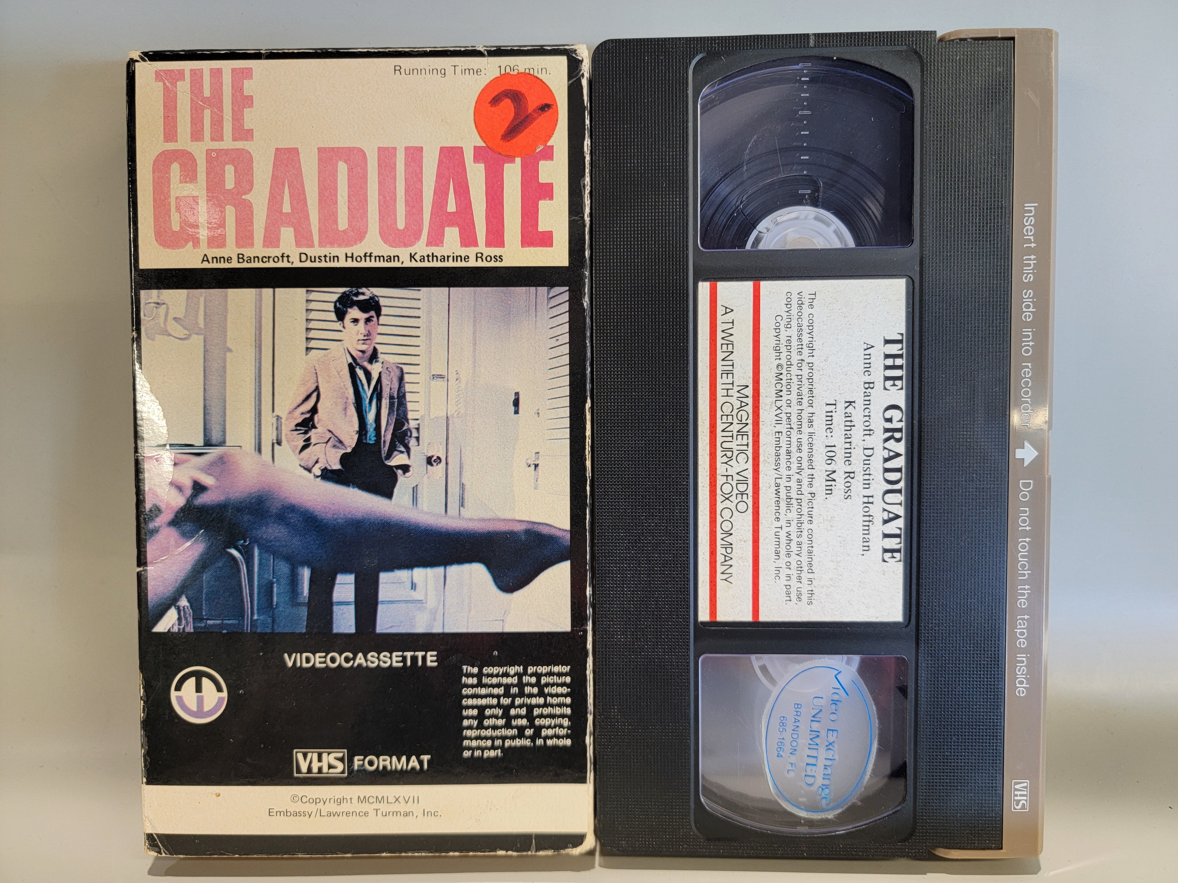 THE GRADUATE VHS [USED]