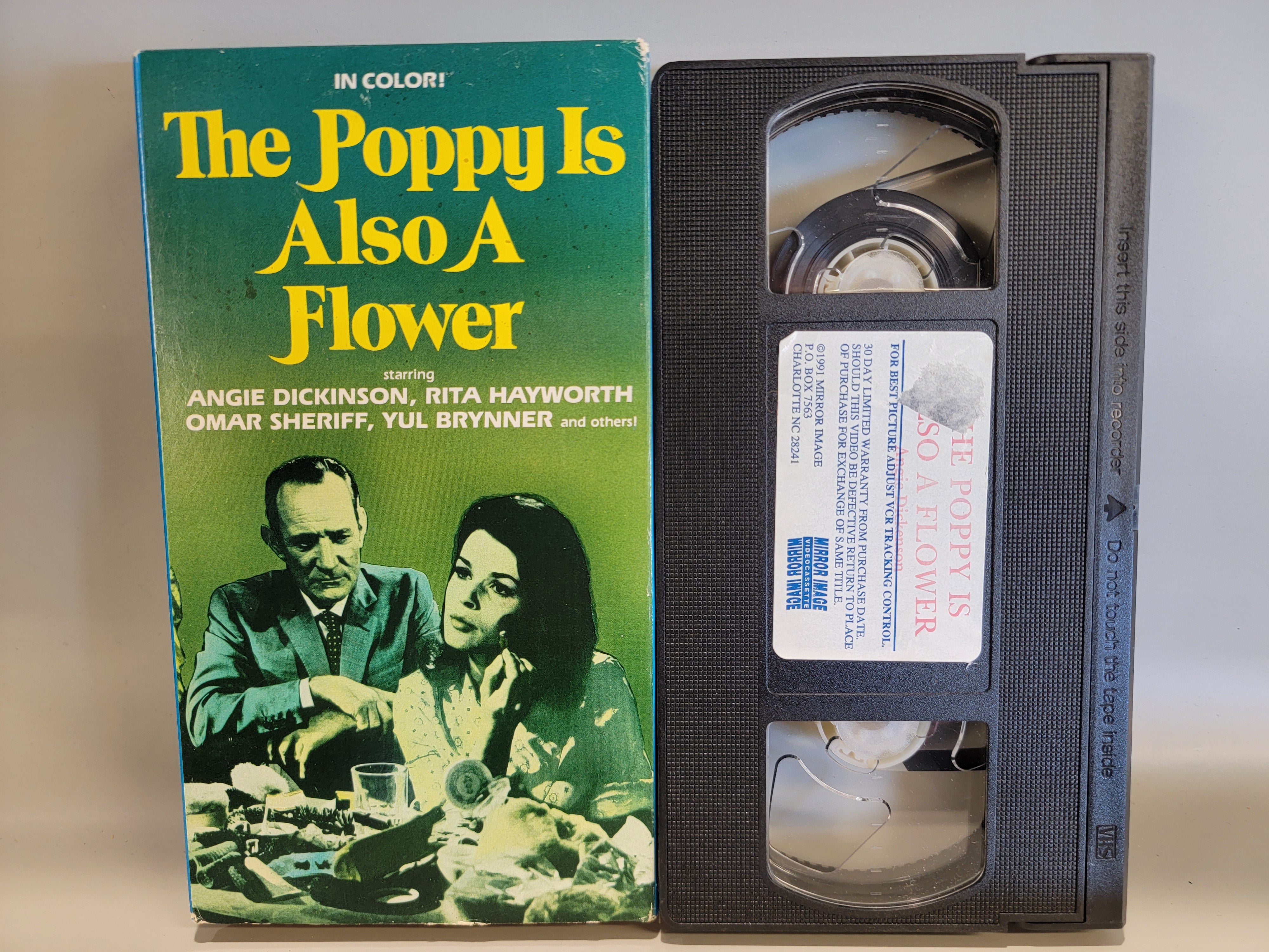 THE POPPY IS ALSO A FLOWER VHS [USED]