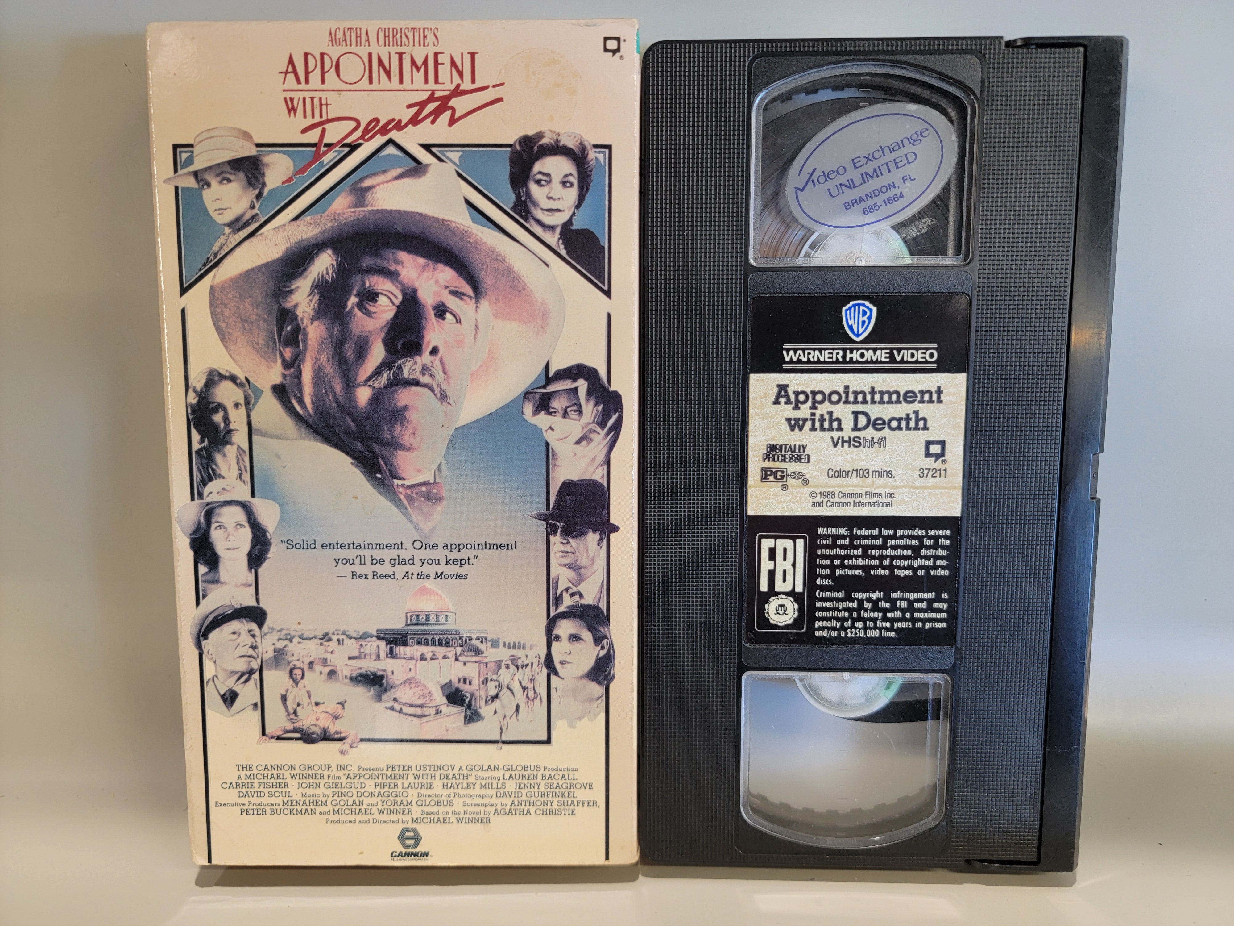 APPOINTMENT WITH DEATH VHS [USED]