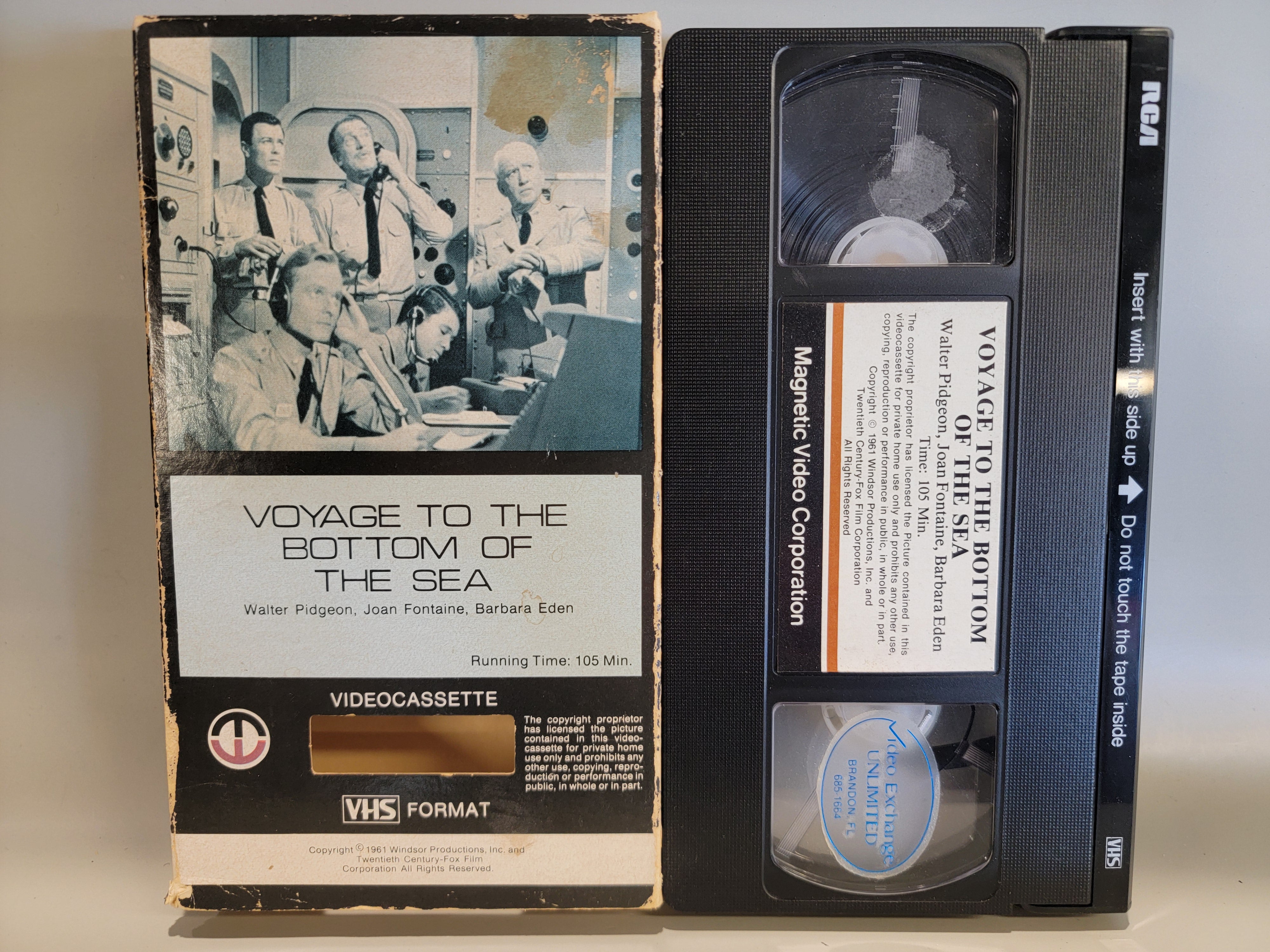 VOYAGE TO THE BOTTOM OF THE SEA VHS [USED]