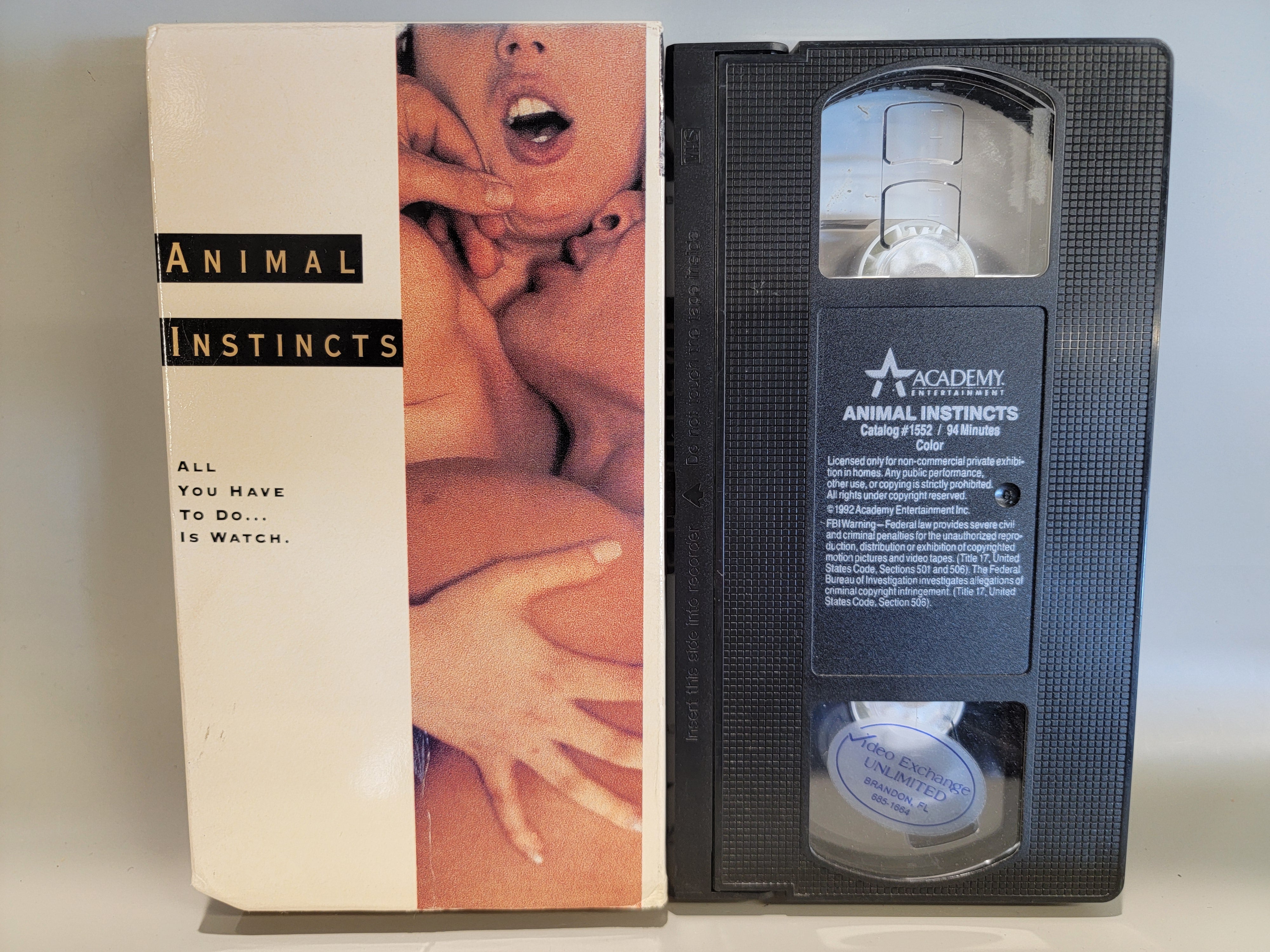 ANIMAL INSTINCTS VHS [USED]