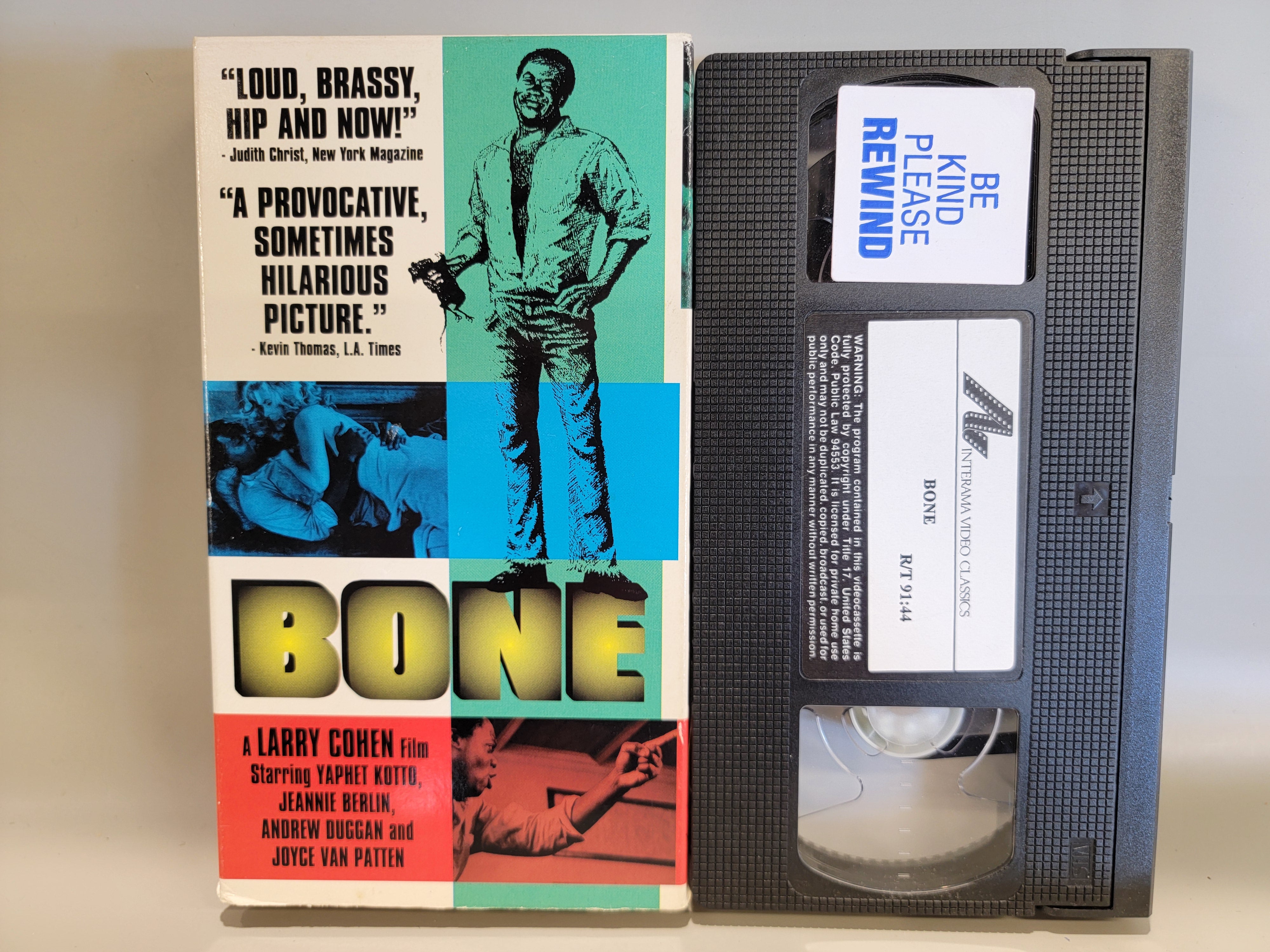 BONE VHS [USED]