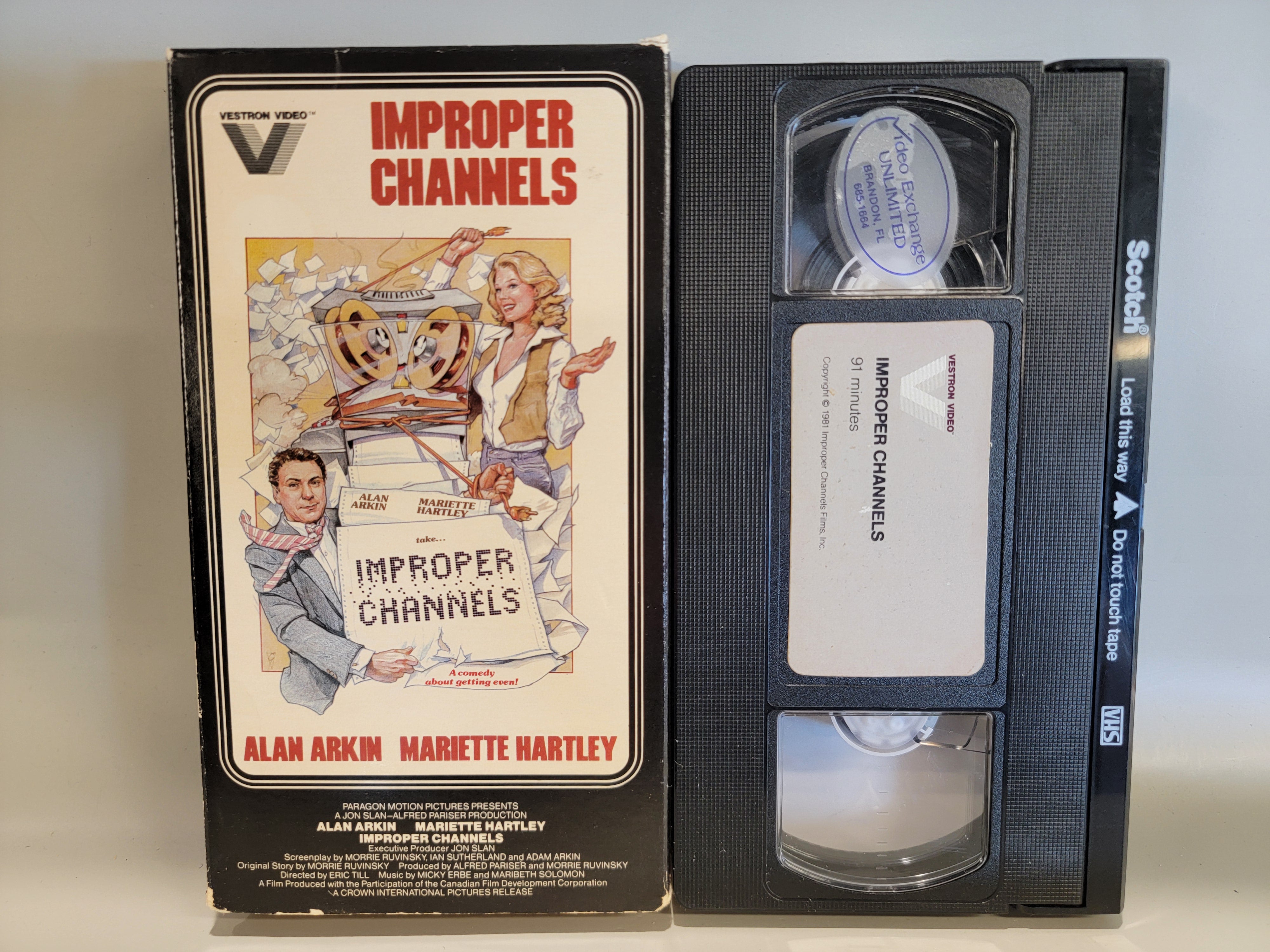 IMPROPER CHANNELS VHS [USED]