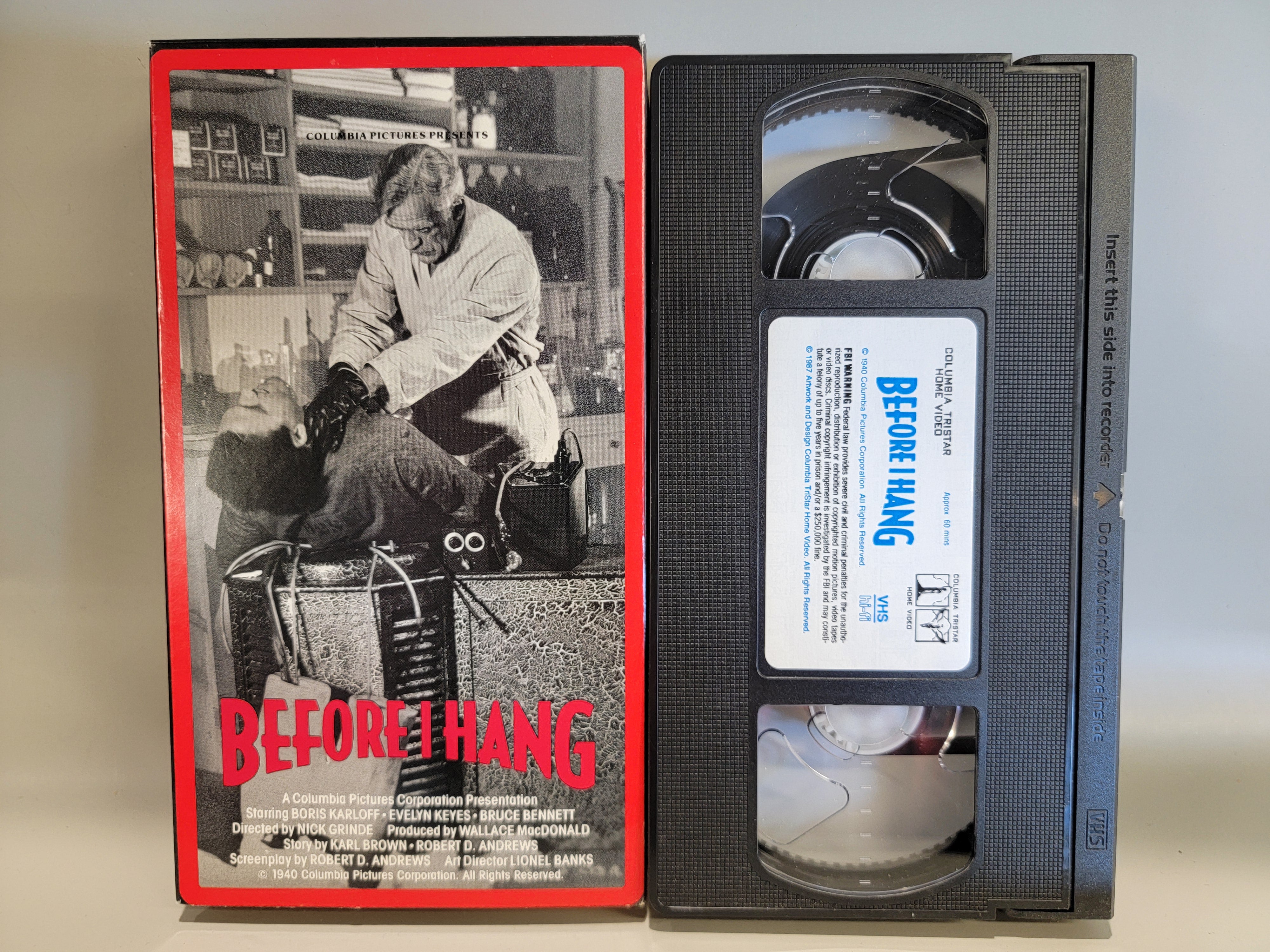 BEFORE I HANG VHS [USED]