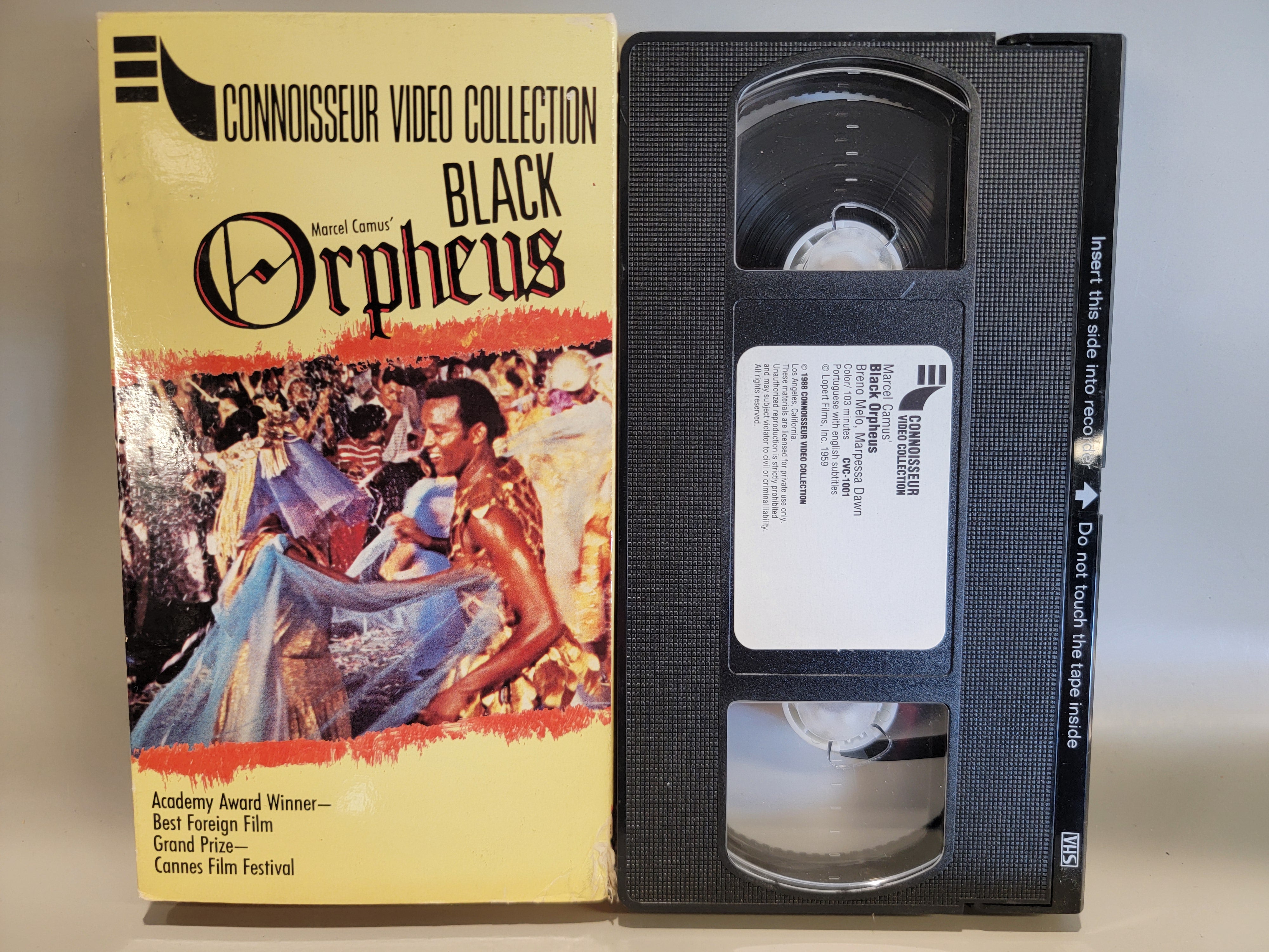 BLACK ORPHEUS VHS [USED]