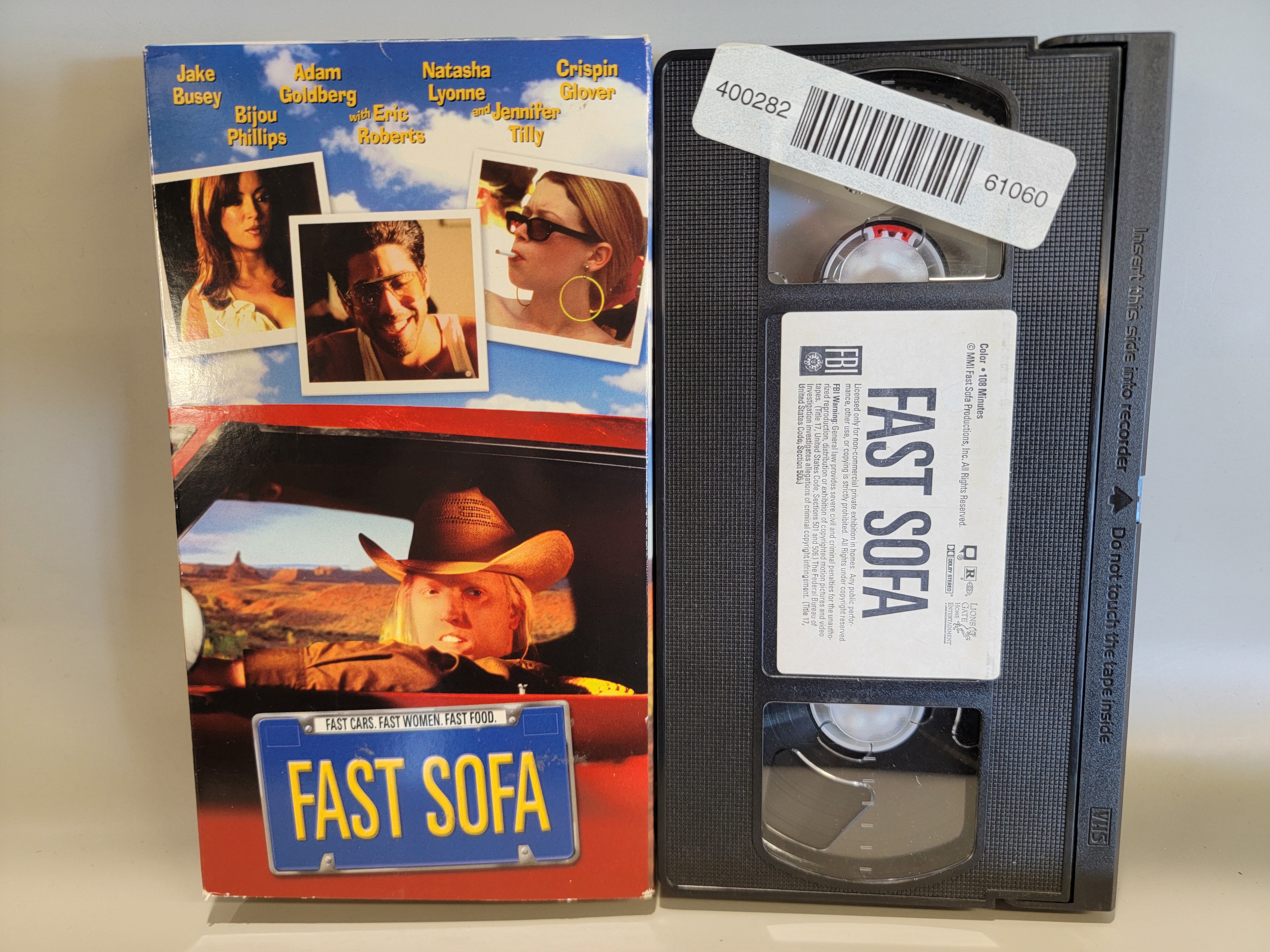 FAST SOFA VHS [USED]