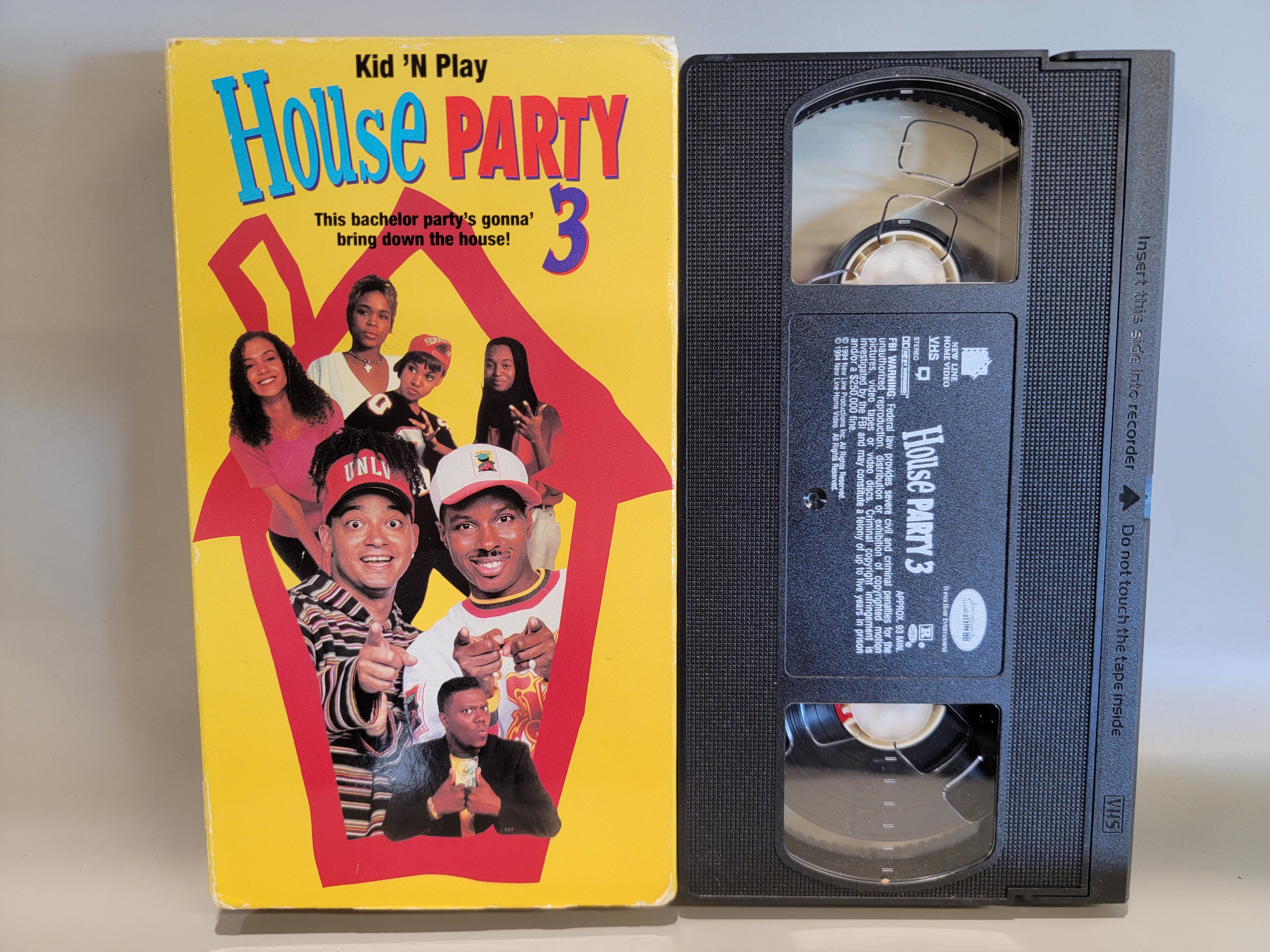 HOUSE PARTY 3 VHS [USED]