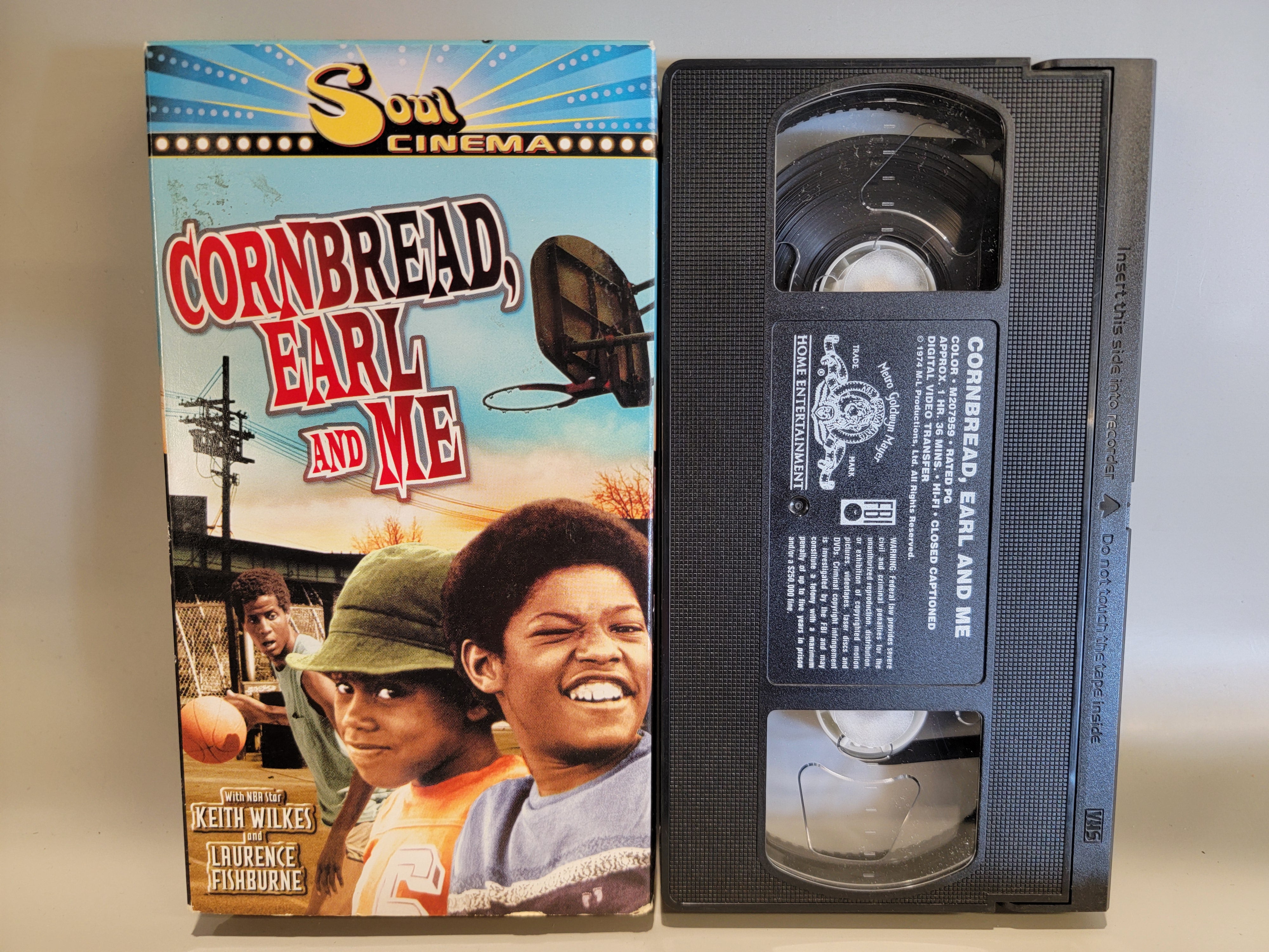 CORNBREAD, EARL AND ME VHS [USED]