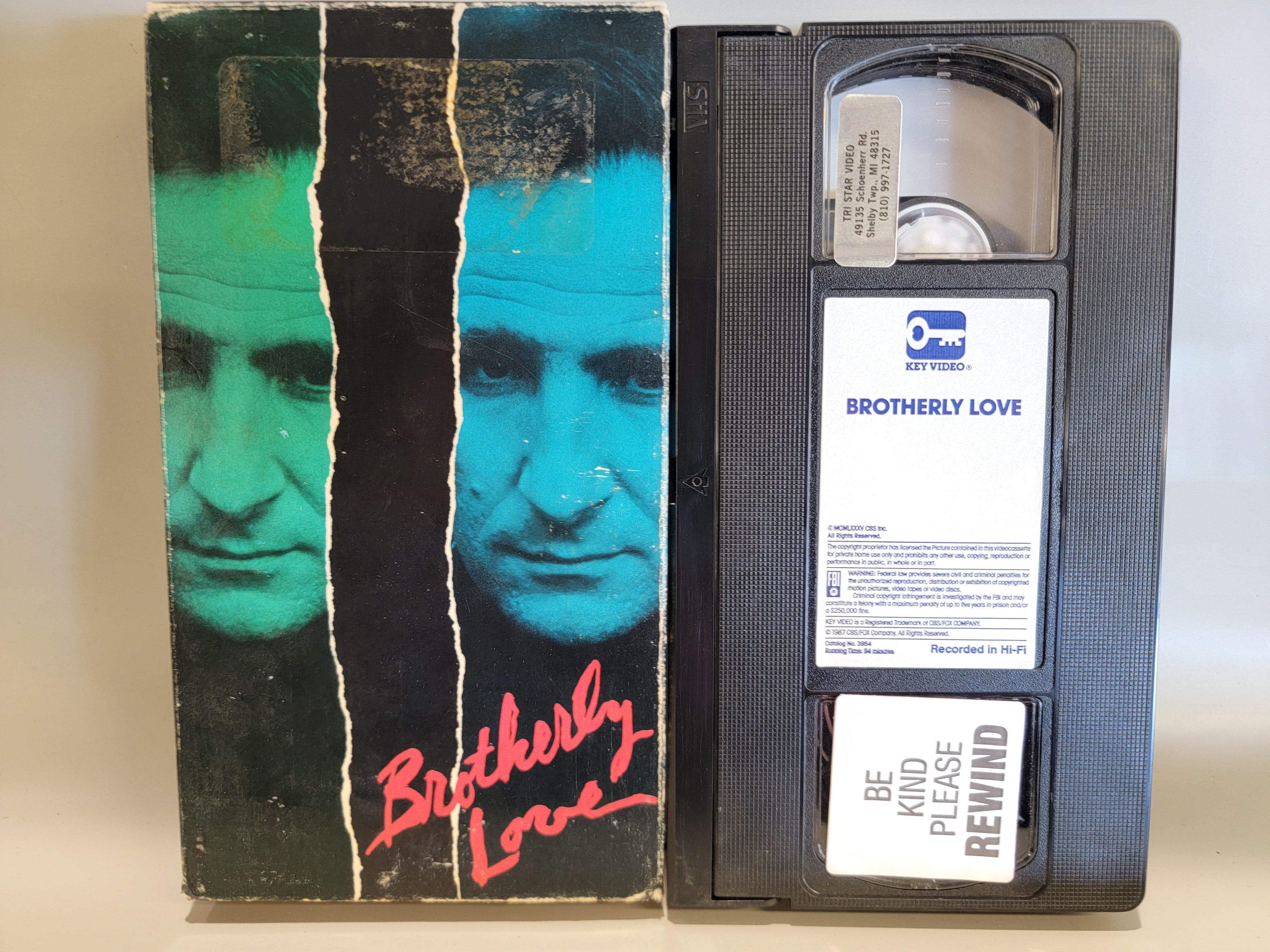 BROTHERLY LOVE VHS [USED]