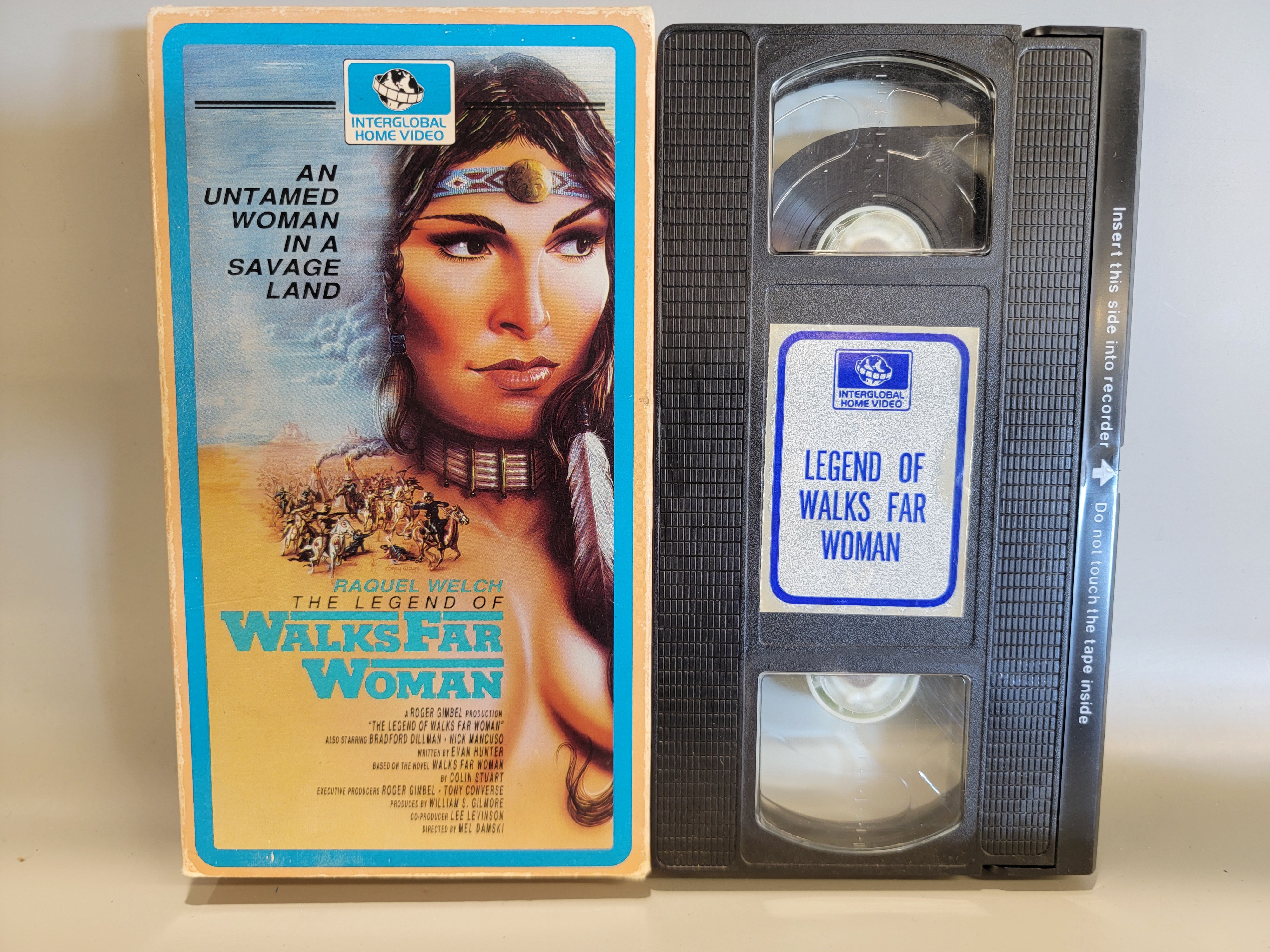 THE LEGEND OF WALKS FAR WOMAN VHS [USED]