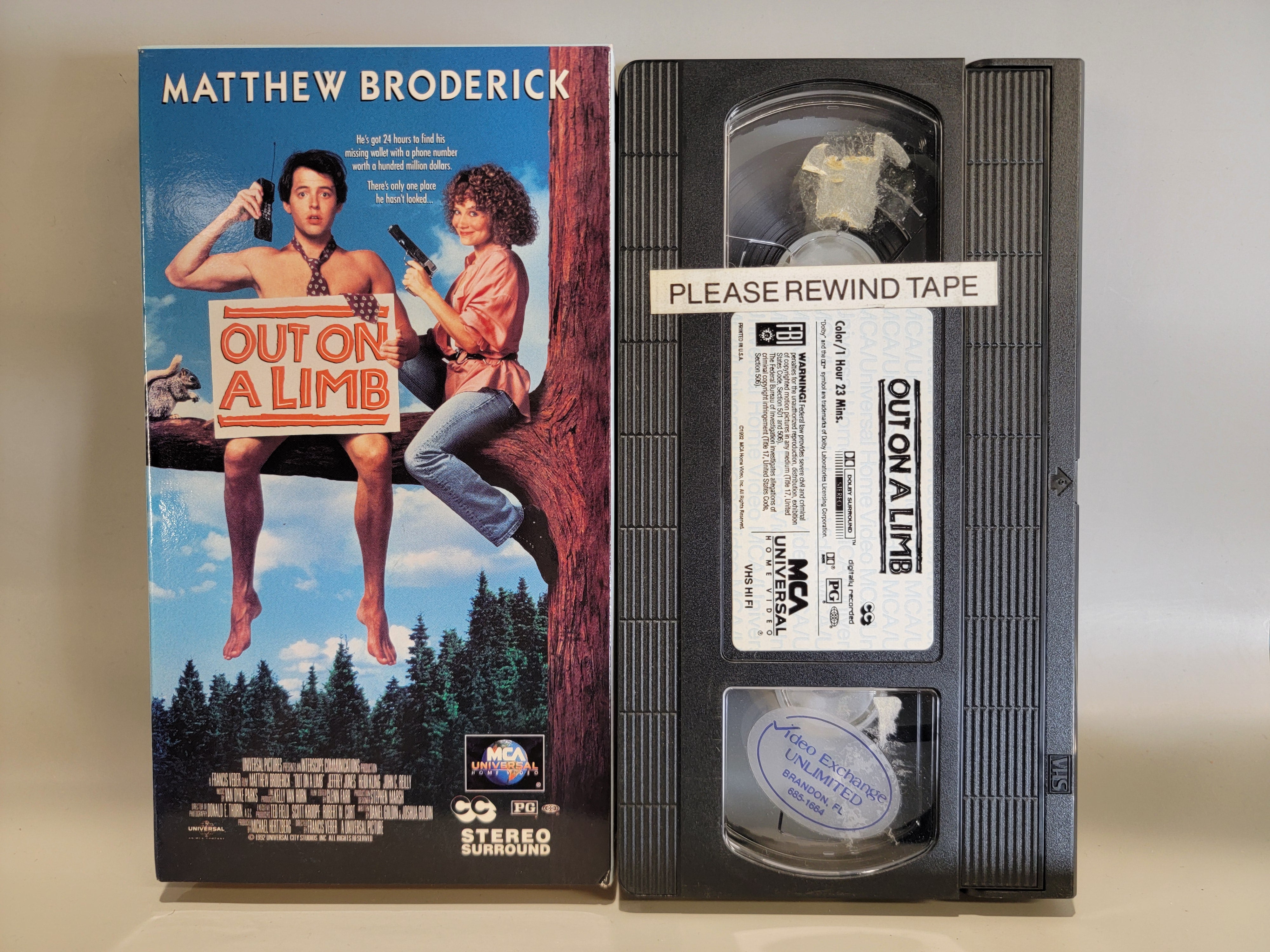 OUT ON A LIMB VHS [USED]