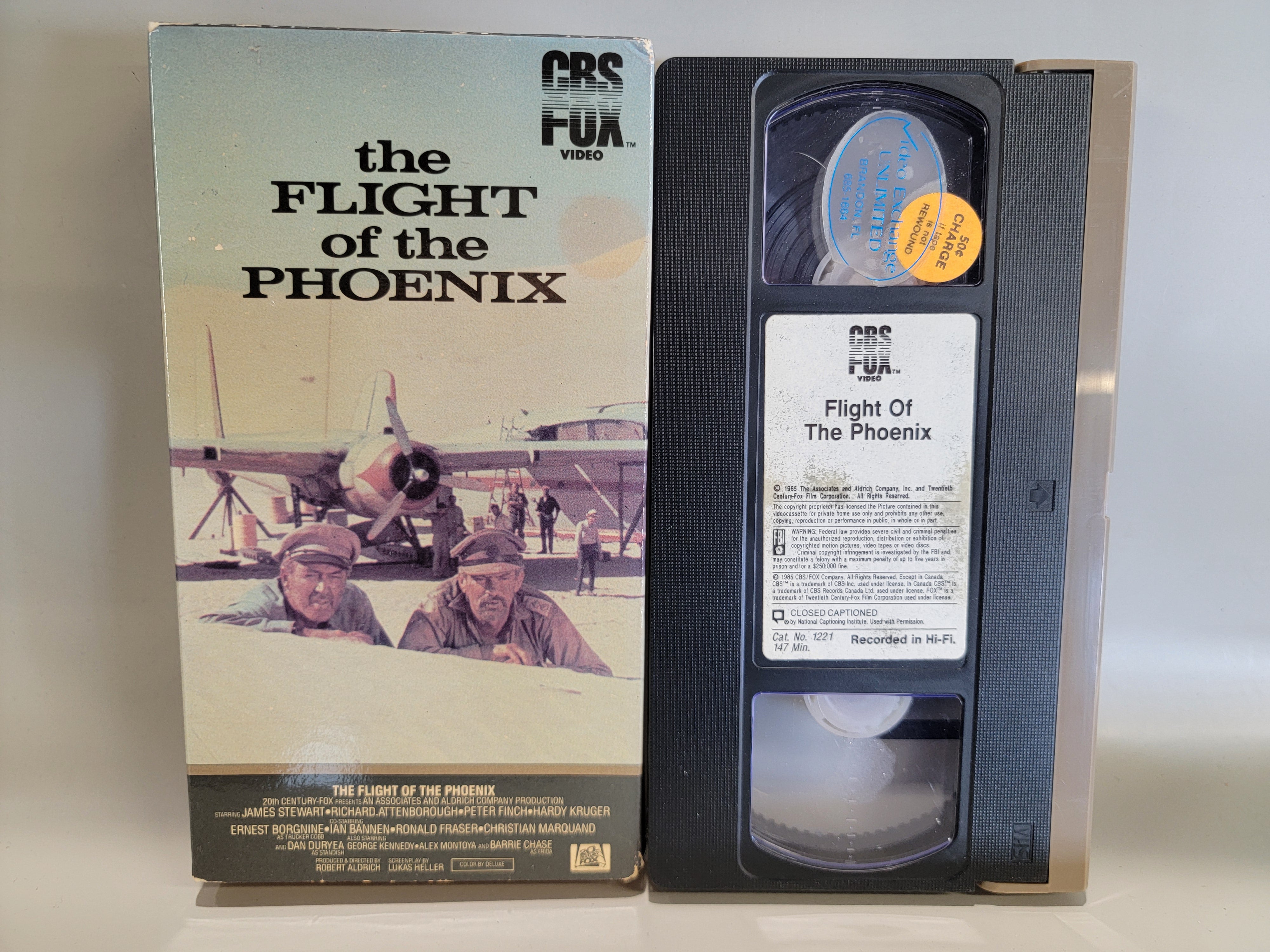 THE FLIGHT OF THE PHOENIX VHS [USED]