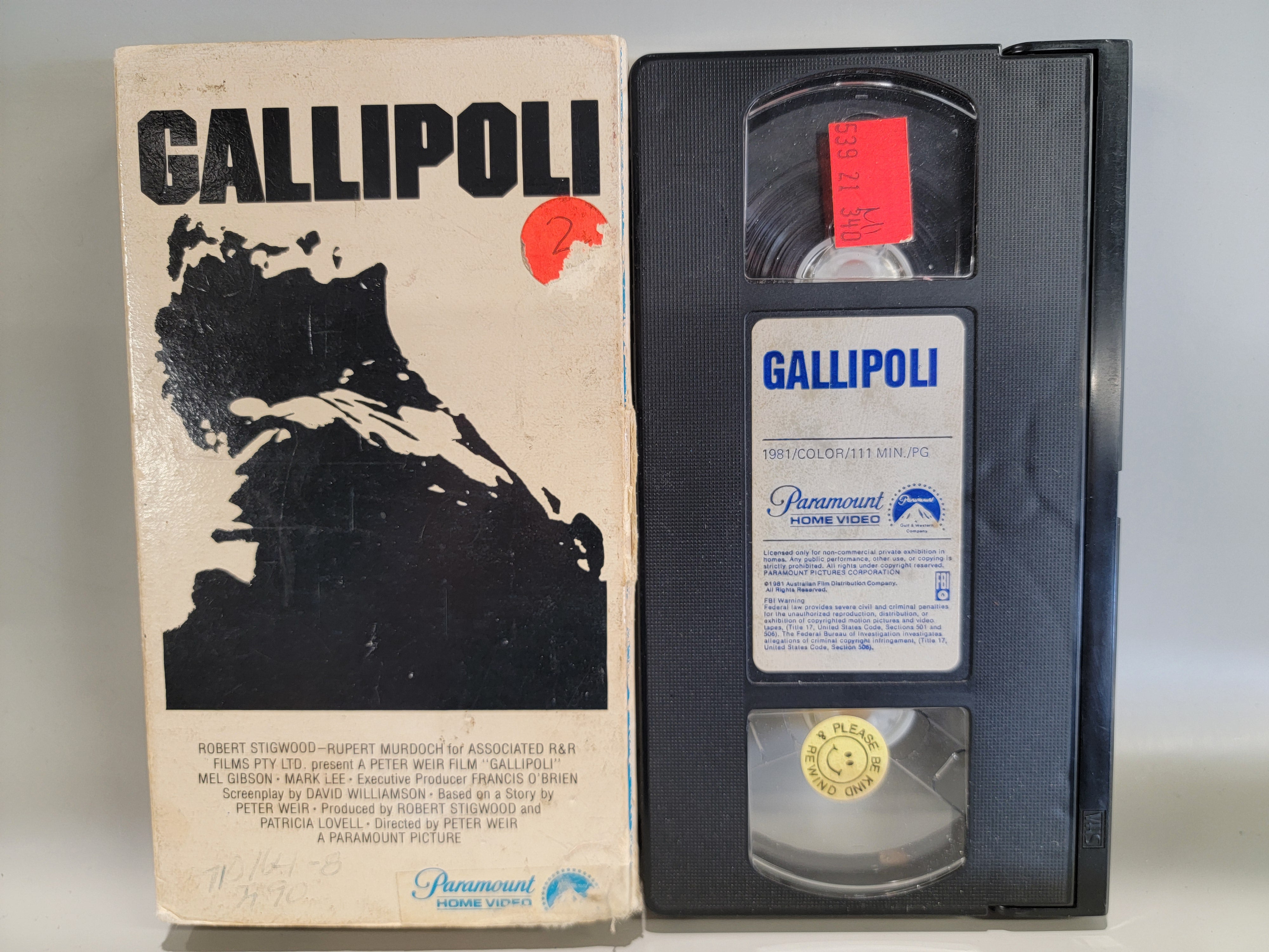 GALLIPOLI VHS [USED]