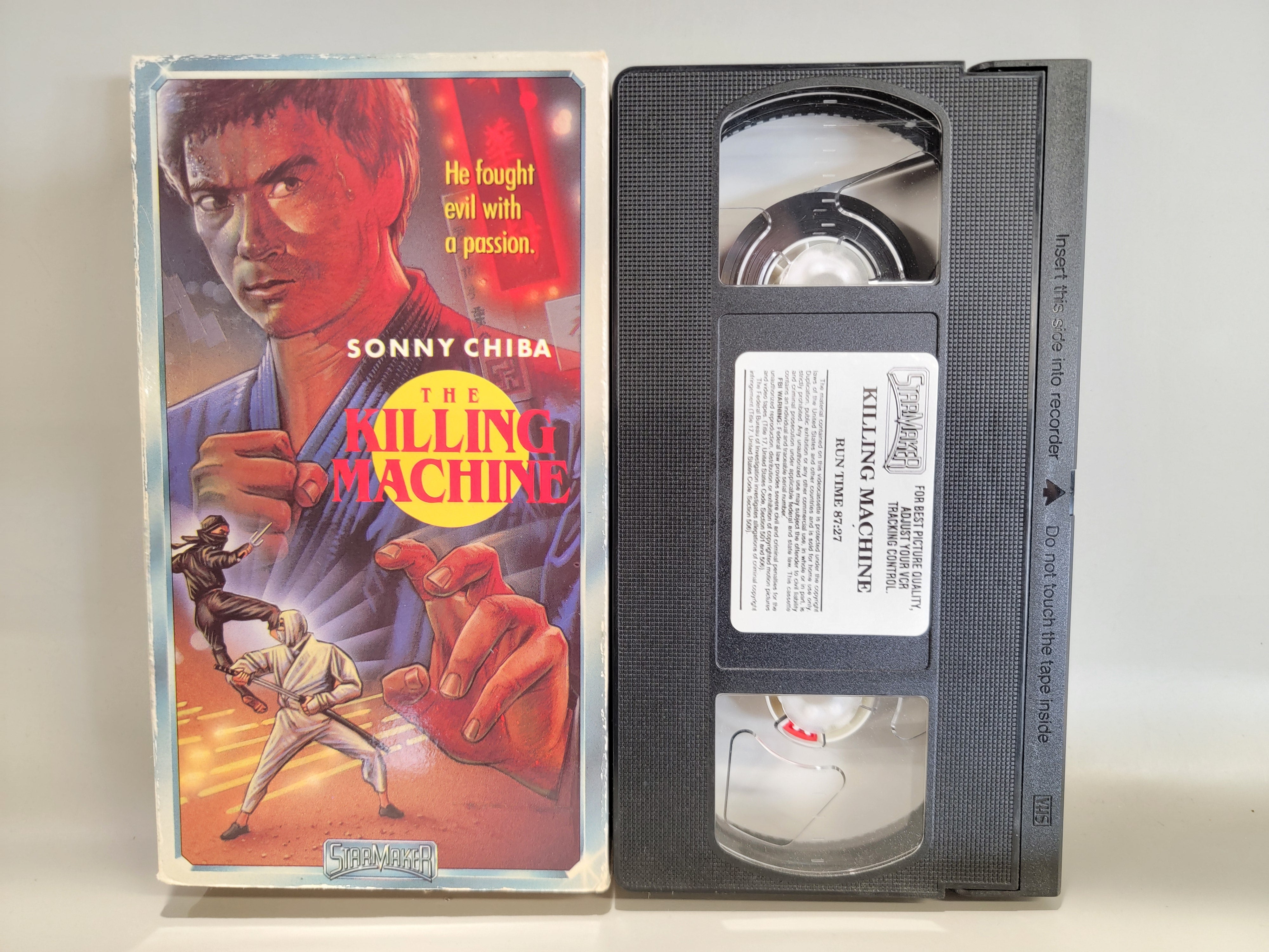 THE KILLING MACHINE VHS [USED]