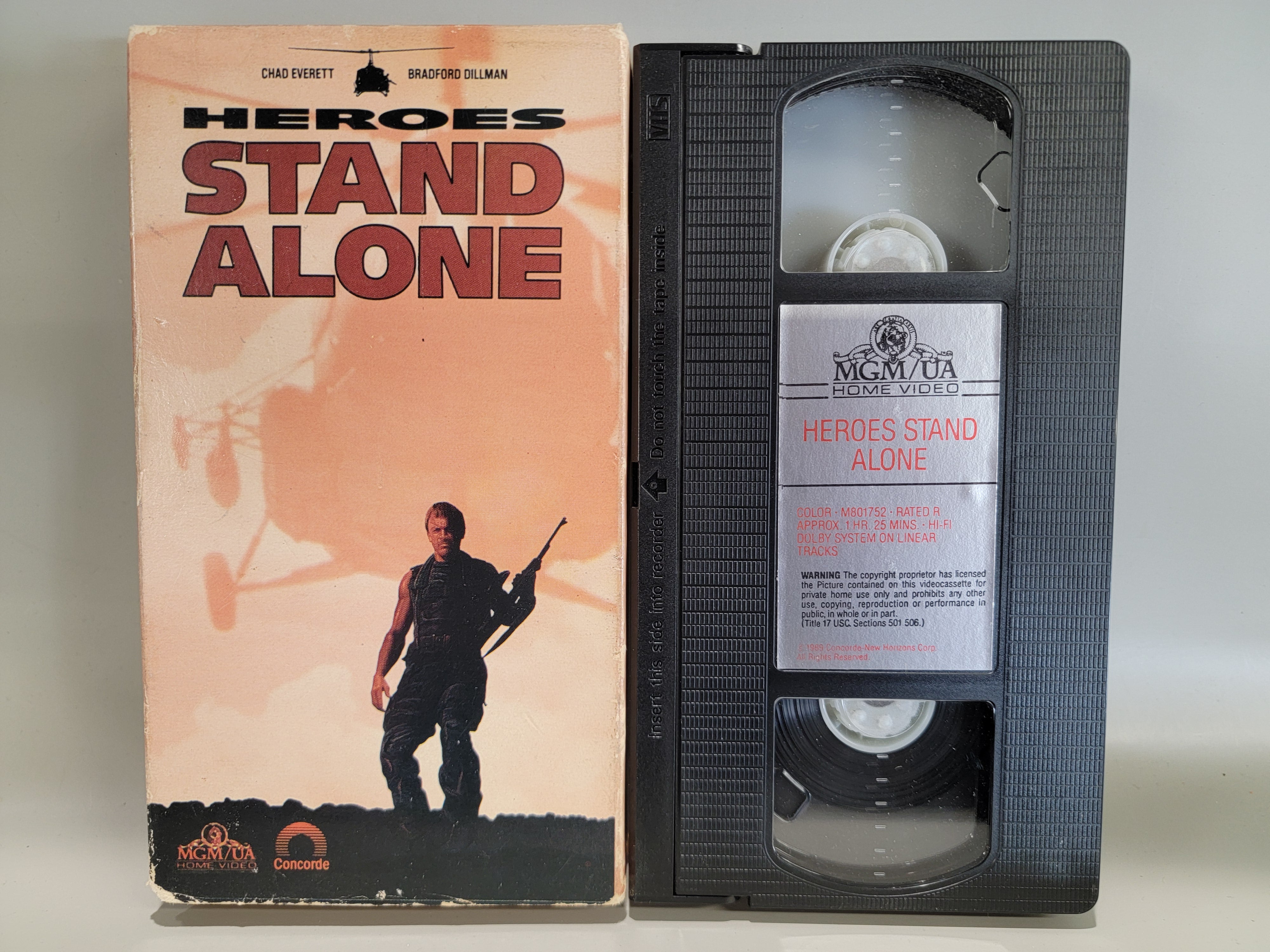 HEROES STAND ALONE VHS [USED]