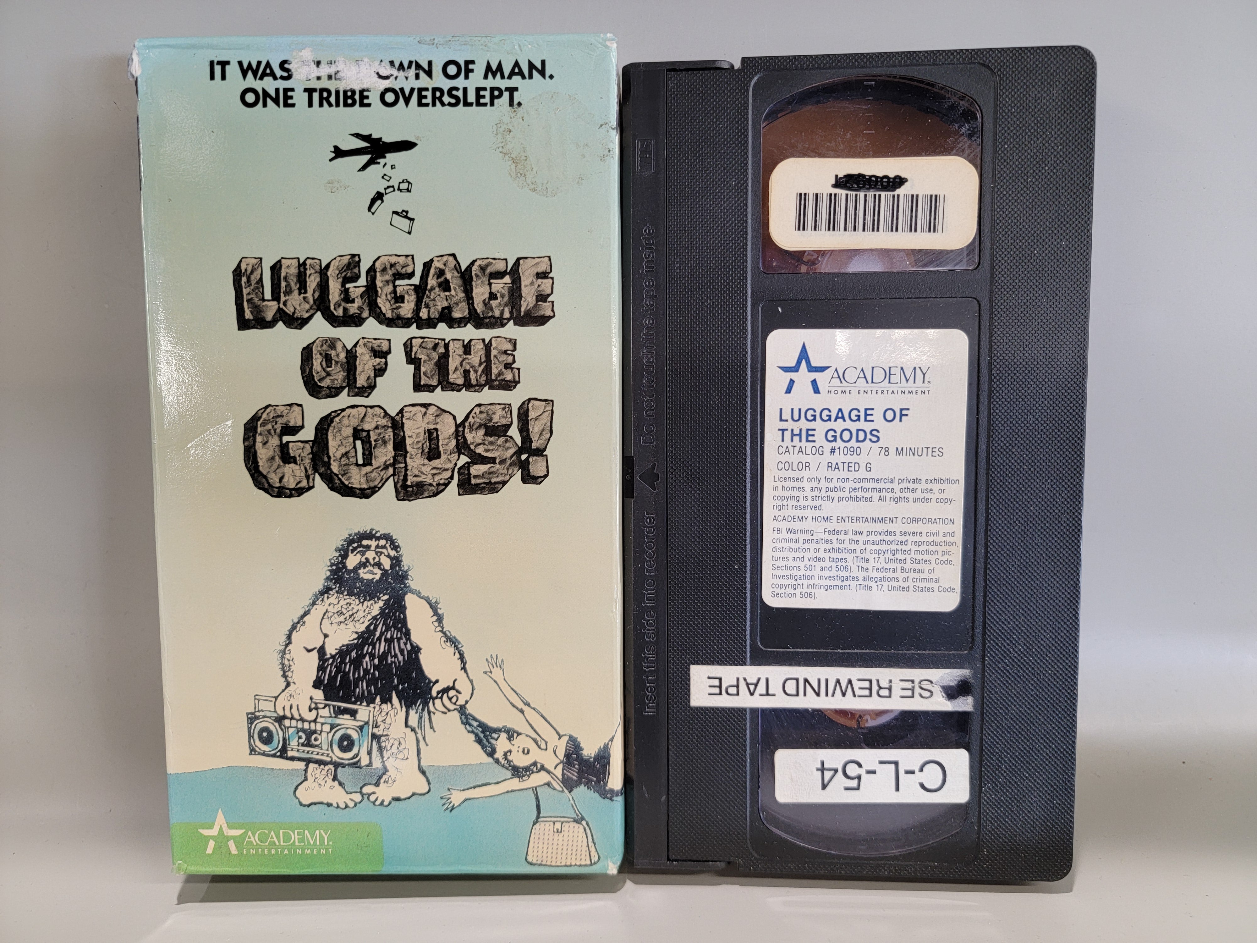 LUGGAGE OF THE GODS VHS [USED]