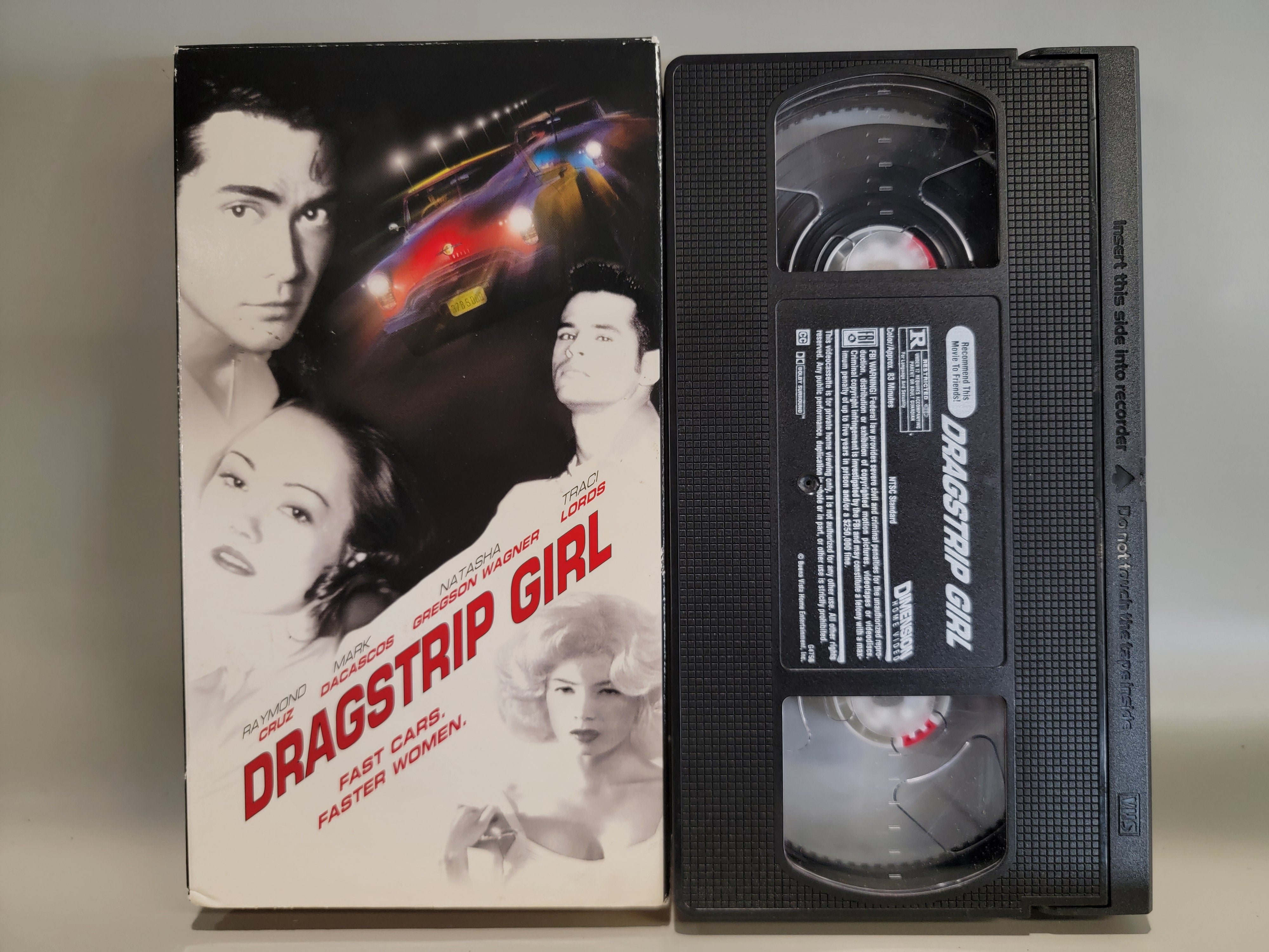 DRAGSTRIP GIRL VHS [USED]