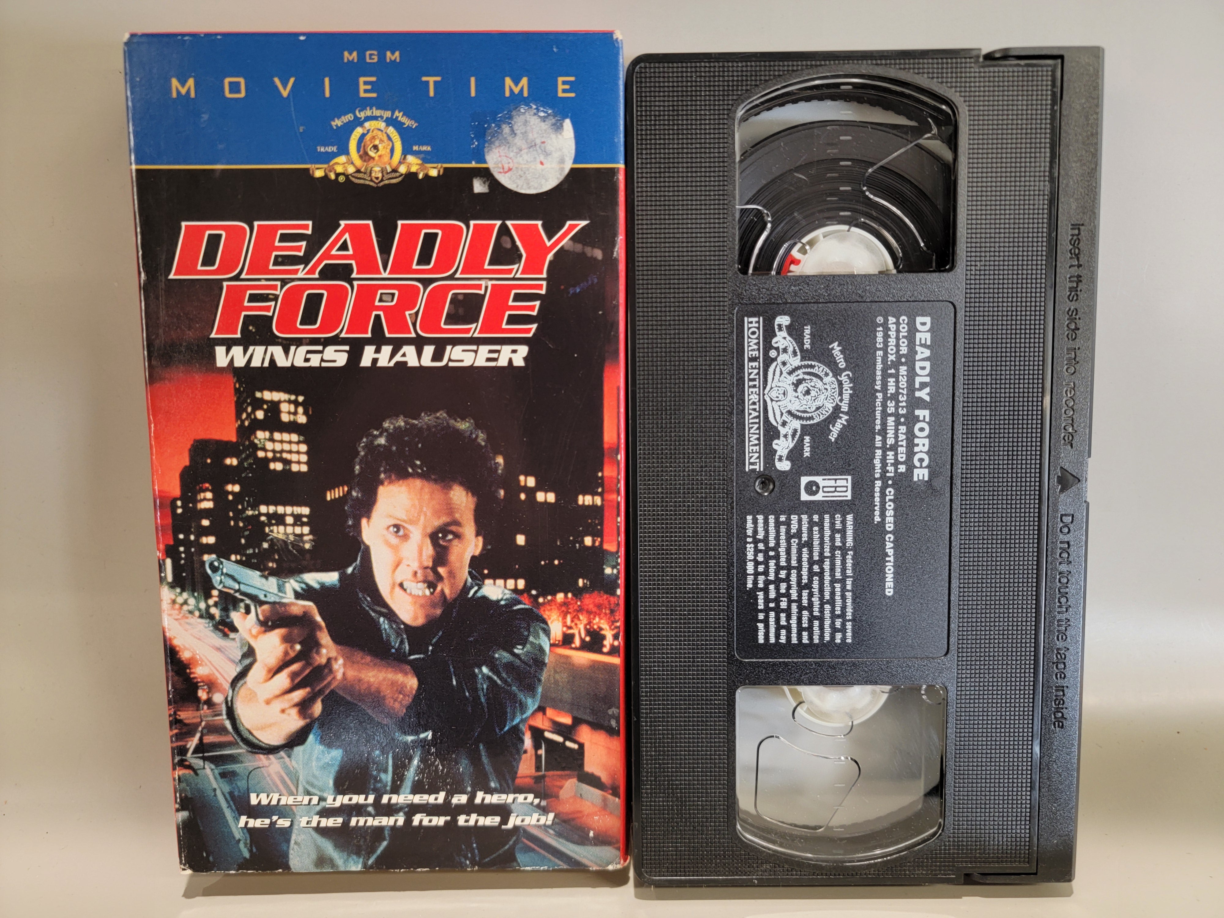 DEADLY FORCE VHS [USED]