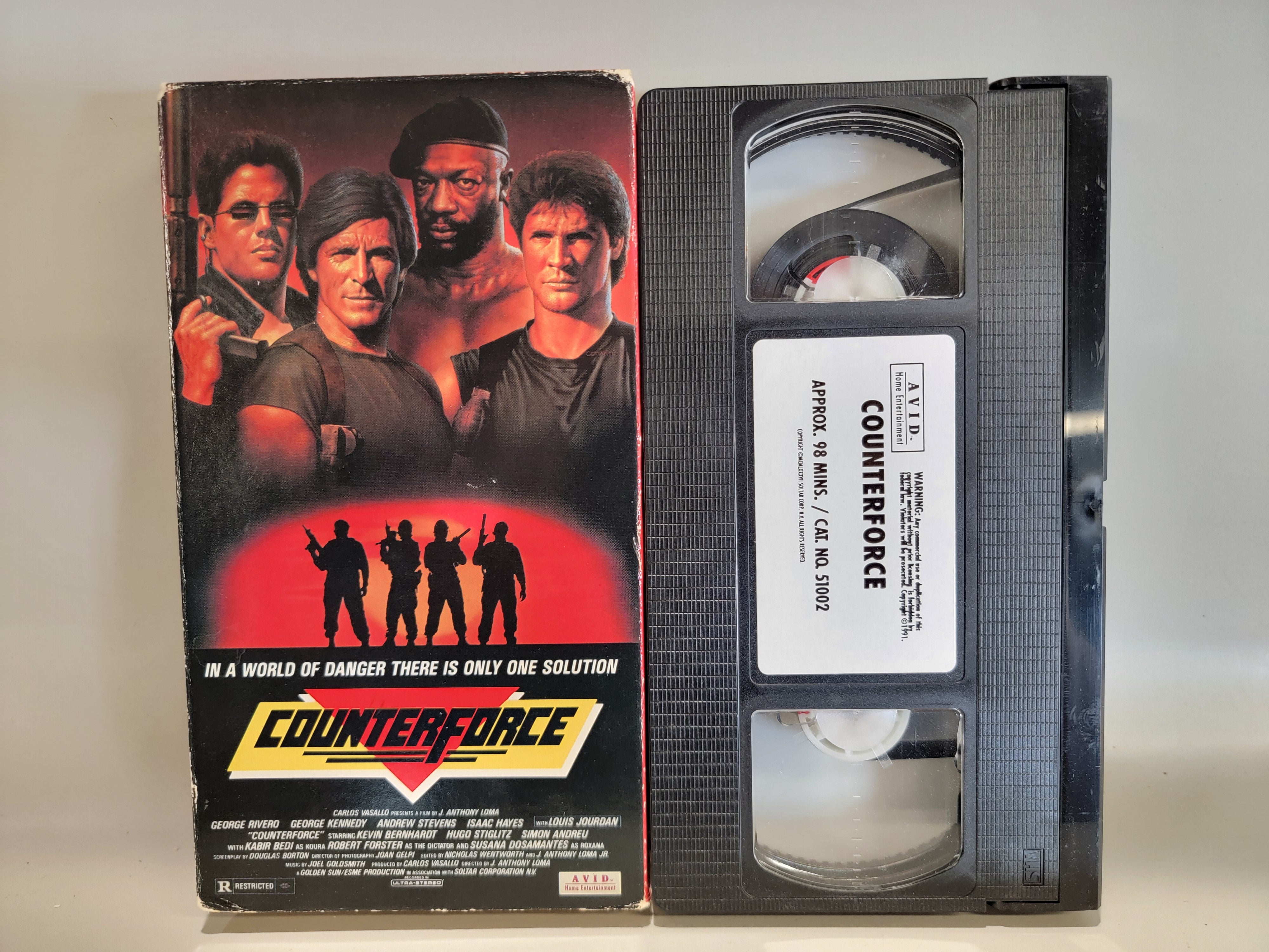 COUNTERFORCE VHS [USED]