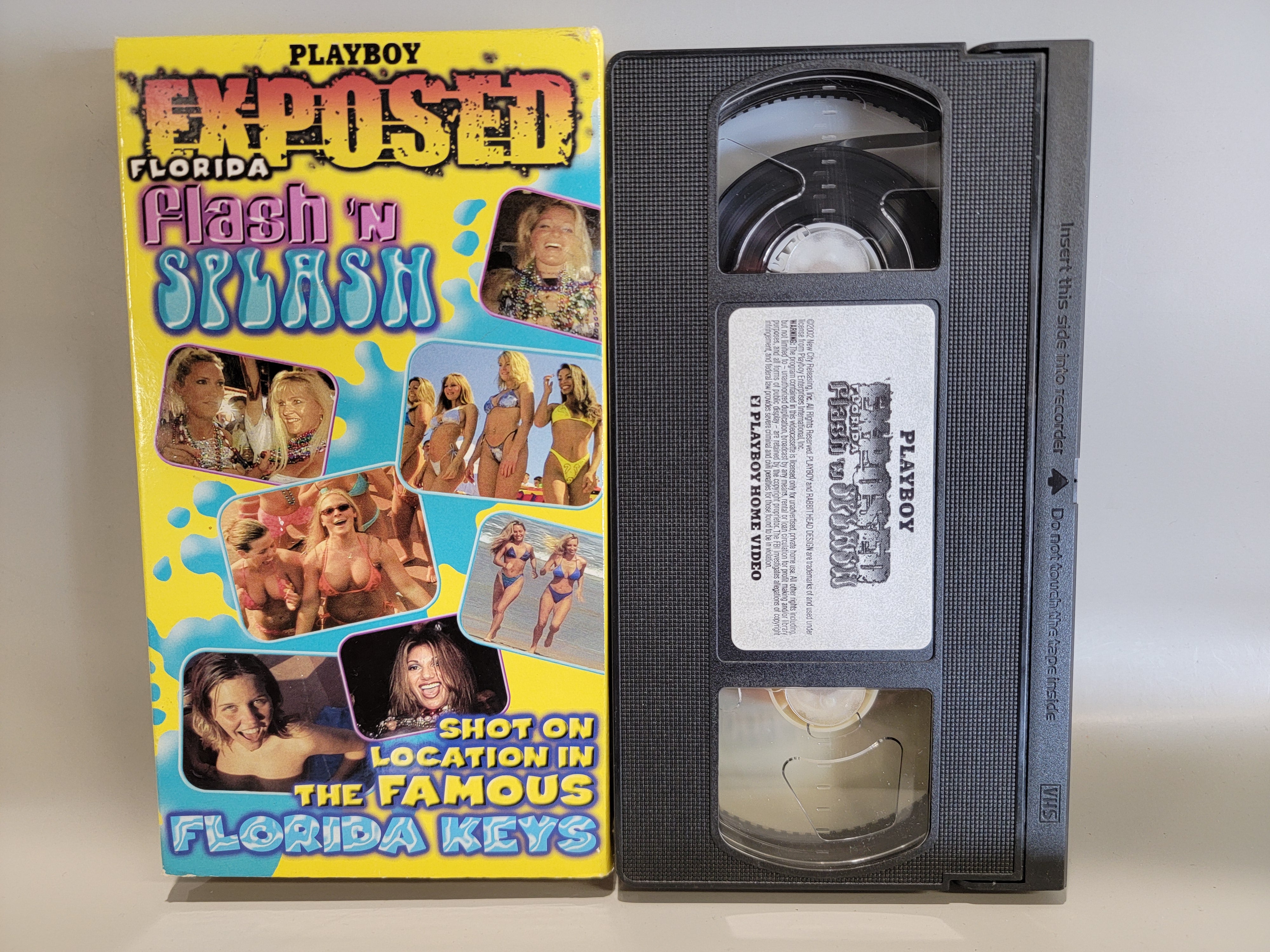 PLAYBOY EXPOSED: FLORIDA FLASH N SPLASH VHS [USED]