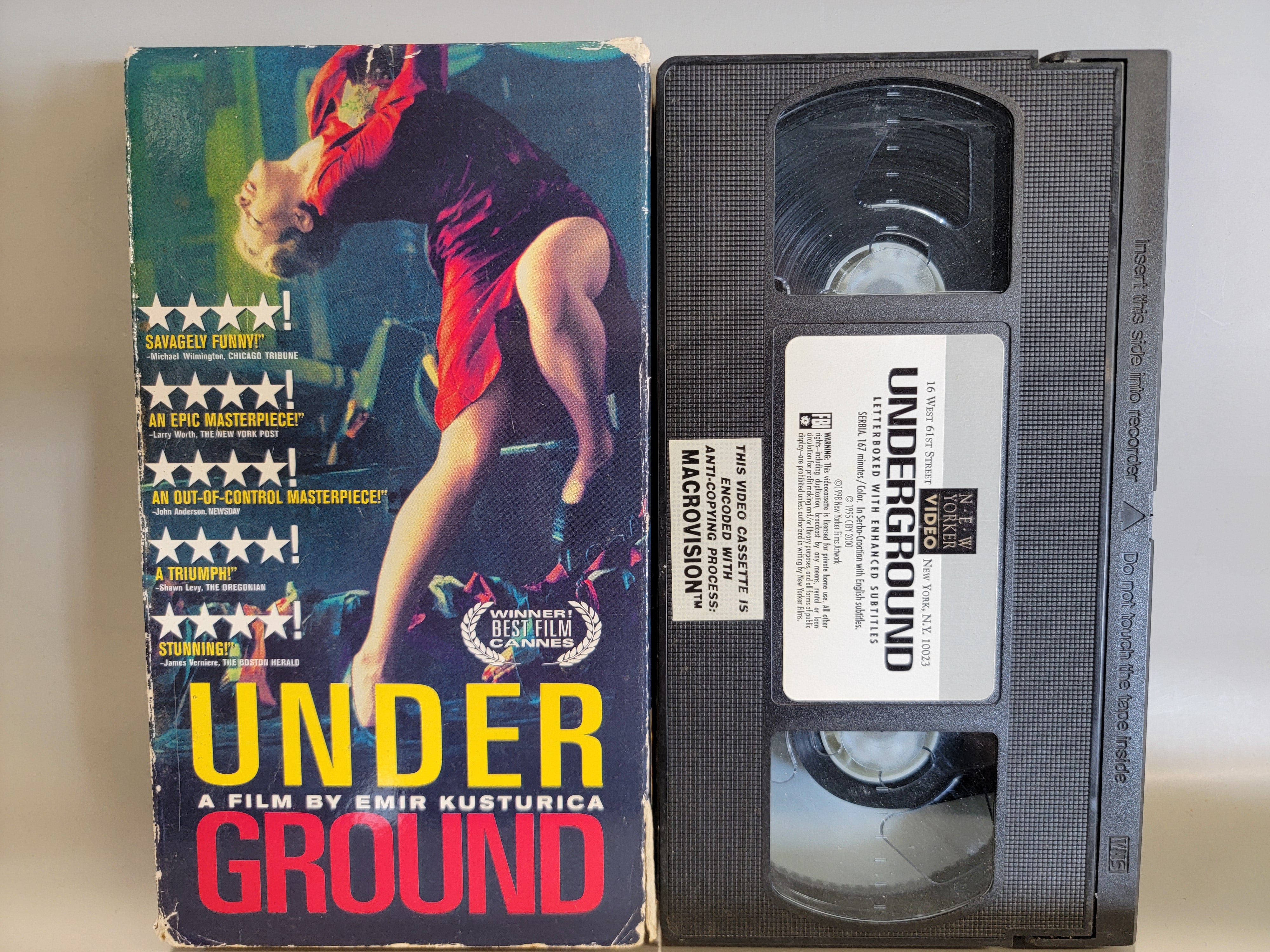 UNDERGROUND VHS [USED]