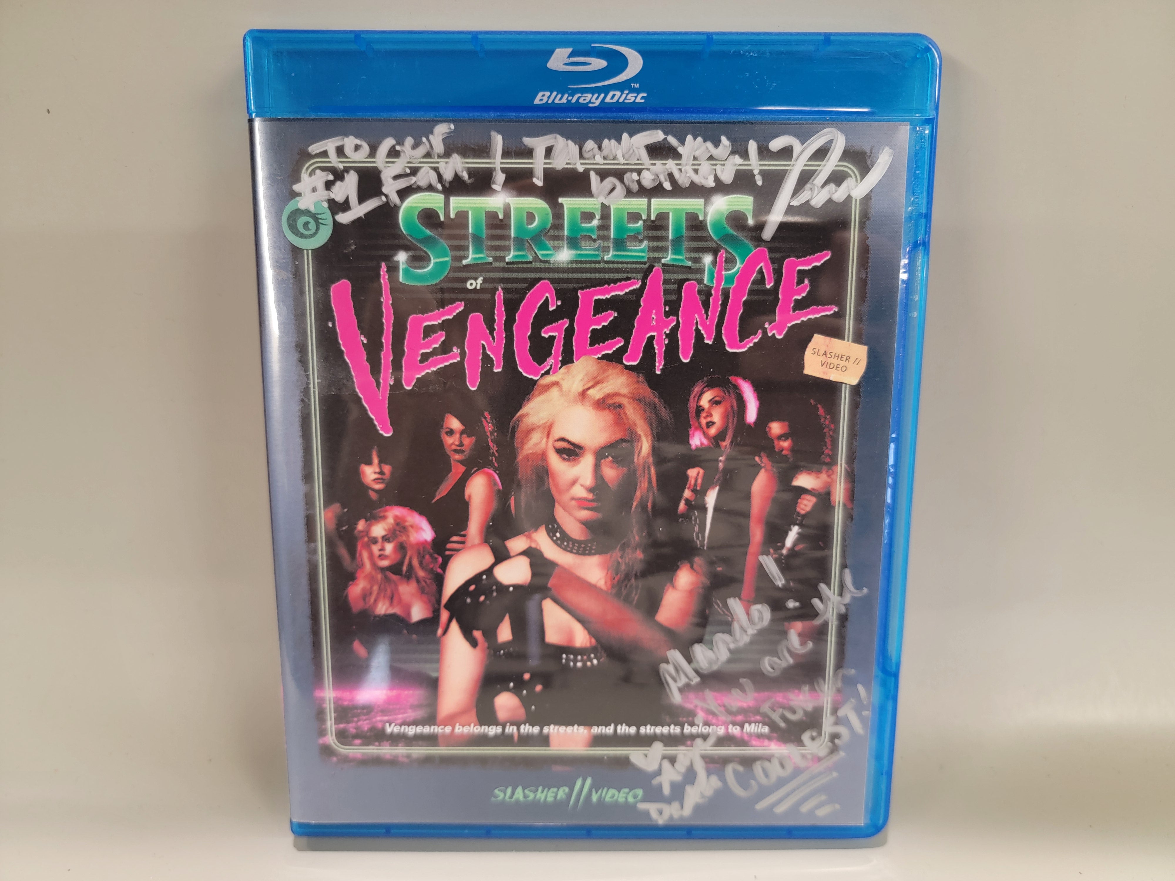 STREETS OF VENGEANCE (SIGNED) BLU-RAY [USED]