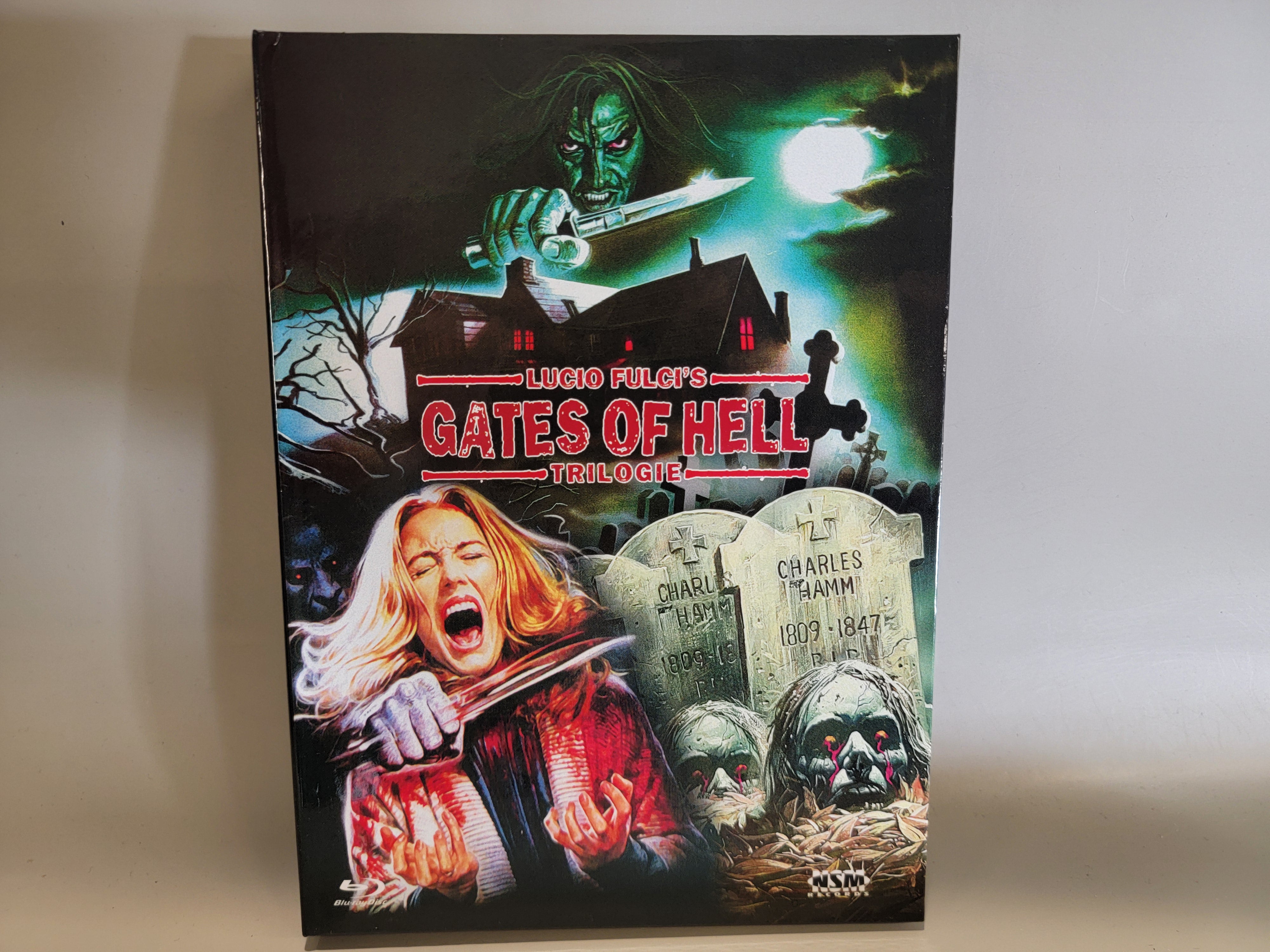 GATES OF HELL TRILOGY (REGION FREE IMPORT - LIMITED EDITION) BLU-RAY MEDIABOOK [USED]