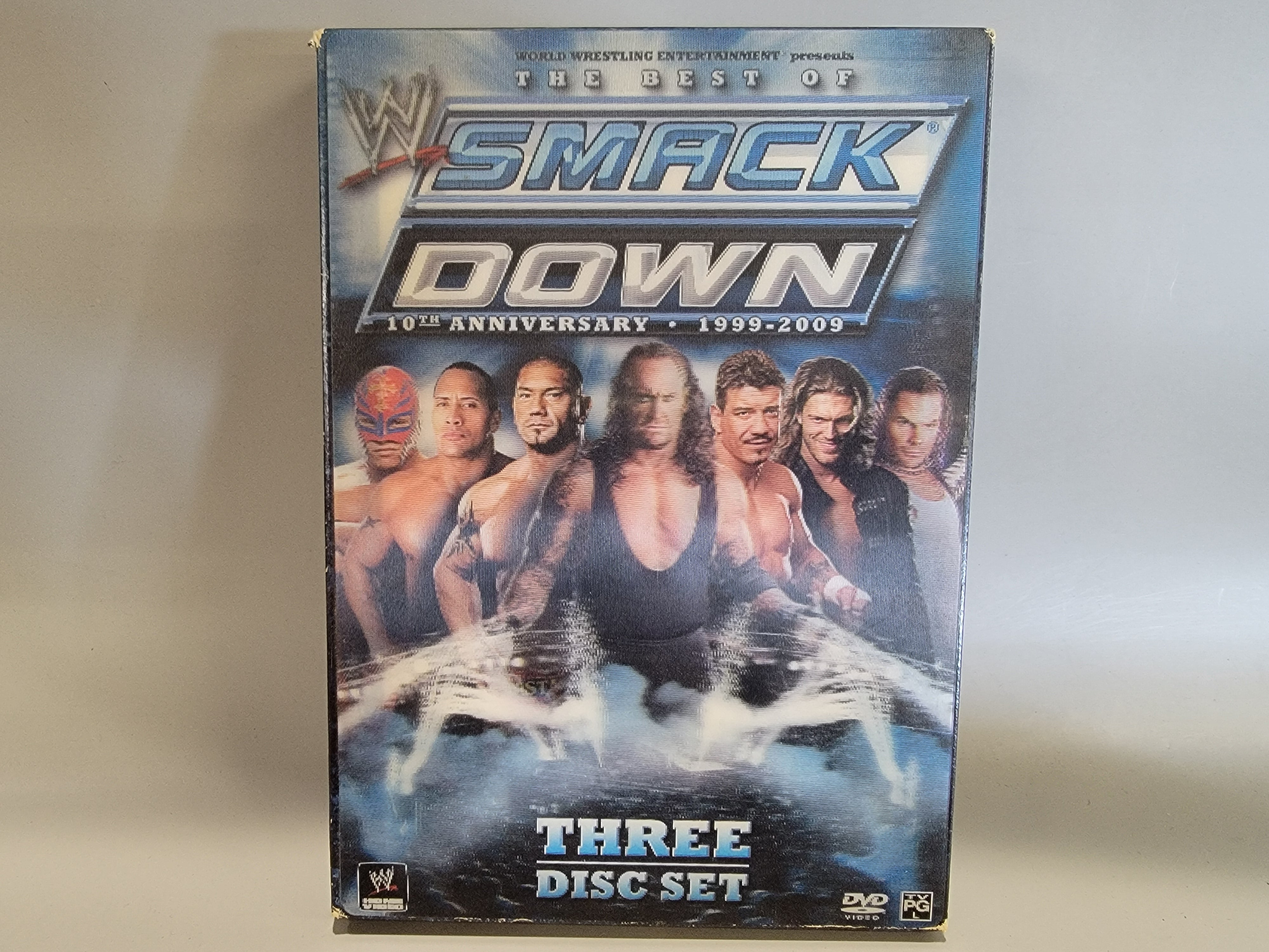 WWE: THE BEST OF SMACK DOWN 10TH ANNIVERSARY 1999-2009 DVD [USED]