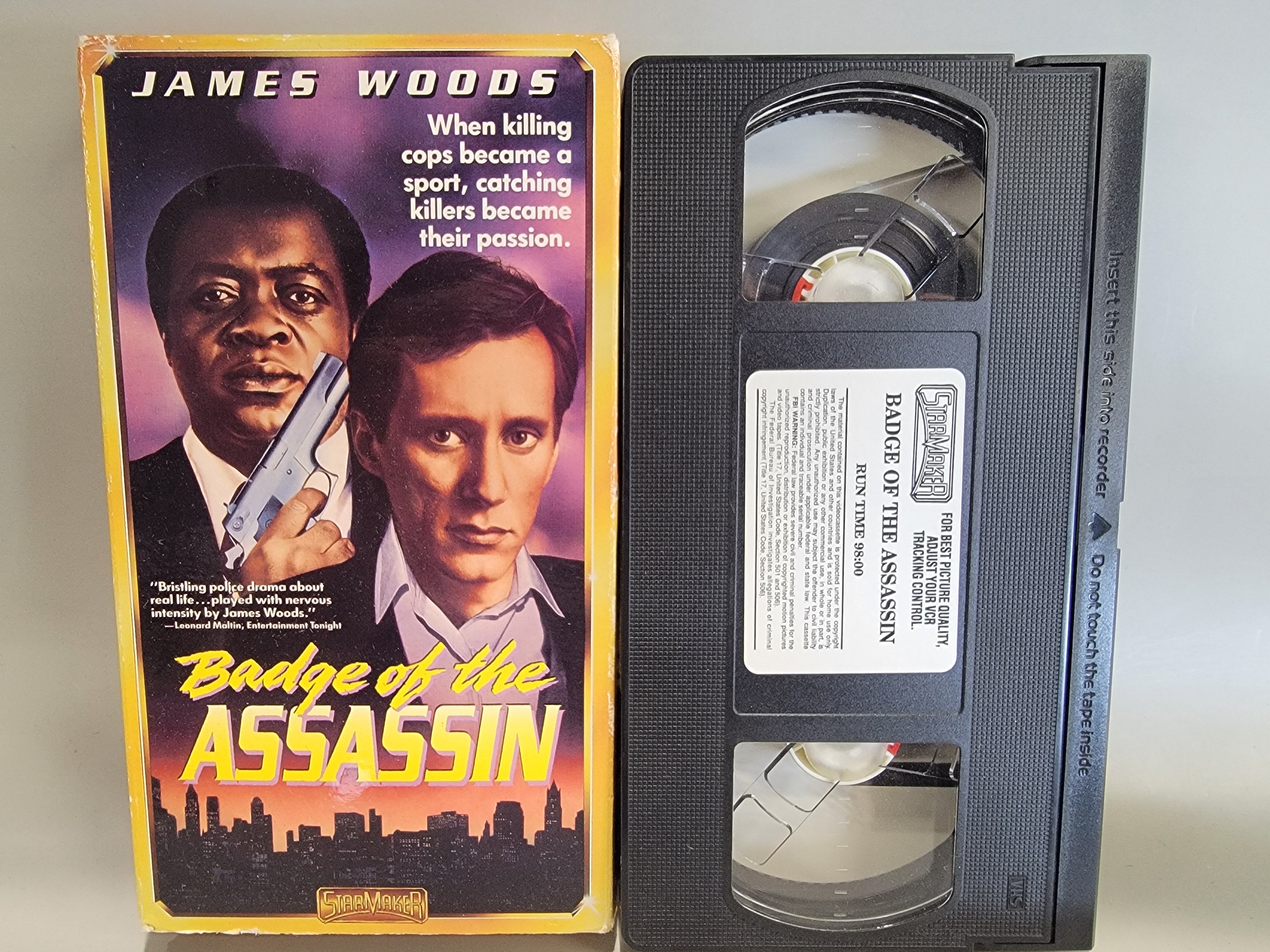 BADGE OF THE ASSASSIN VHS [USED]