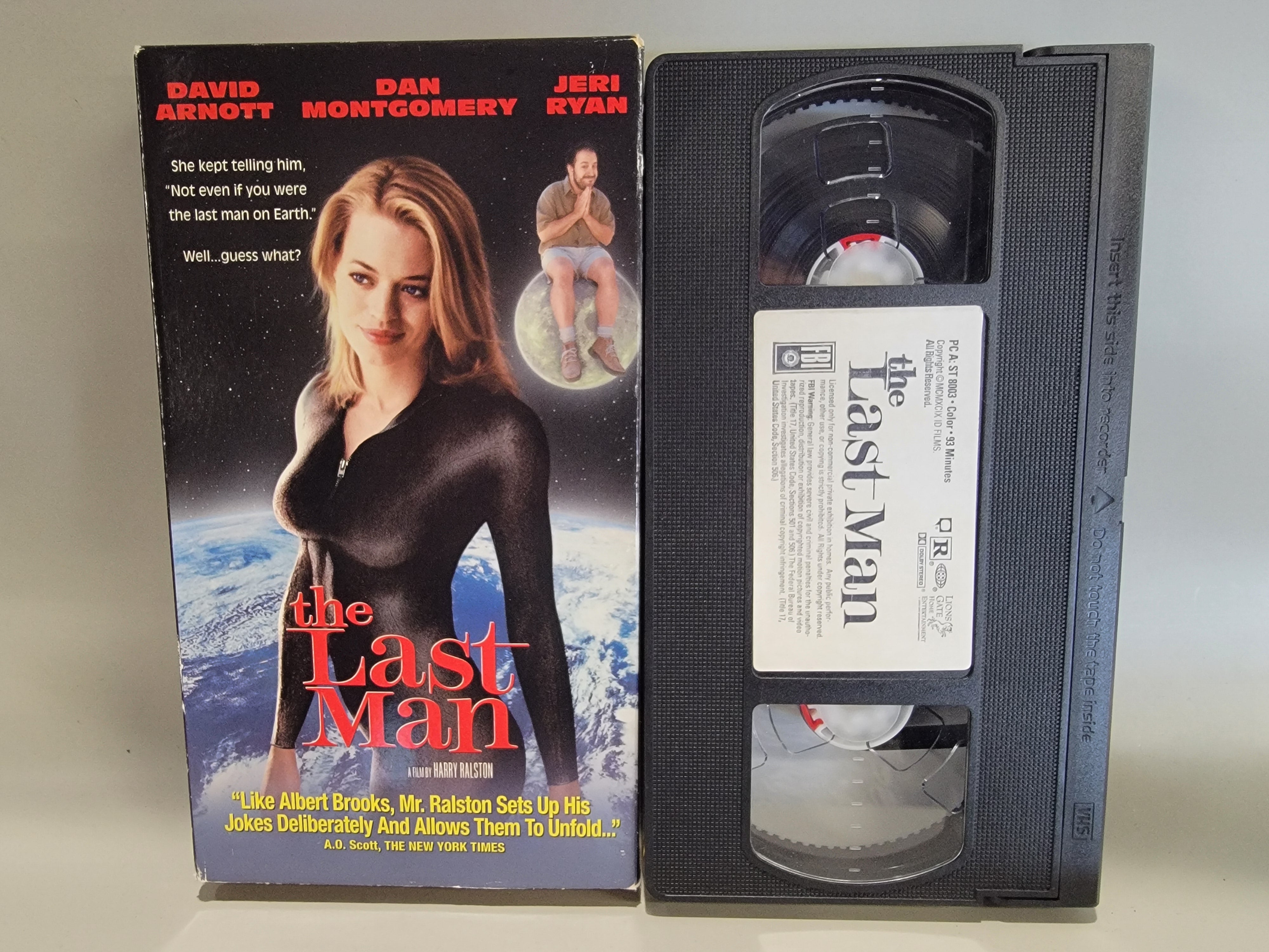 THE LAST MAN VHS [USED]